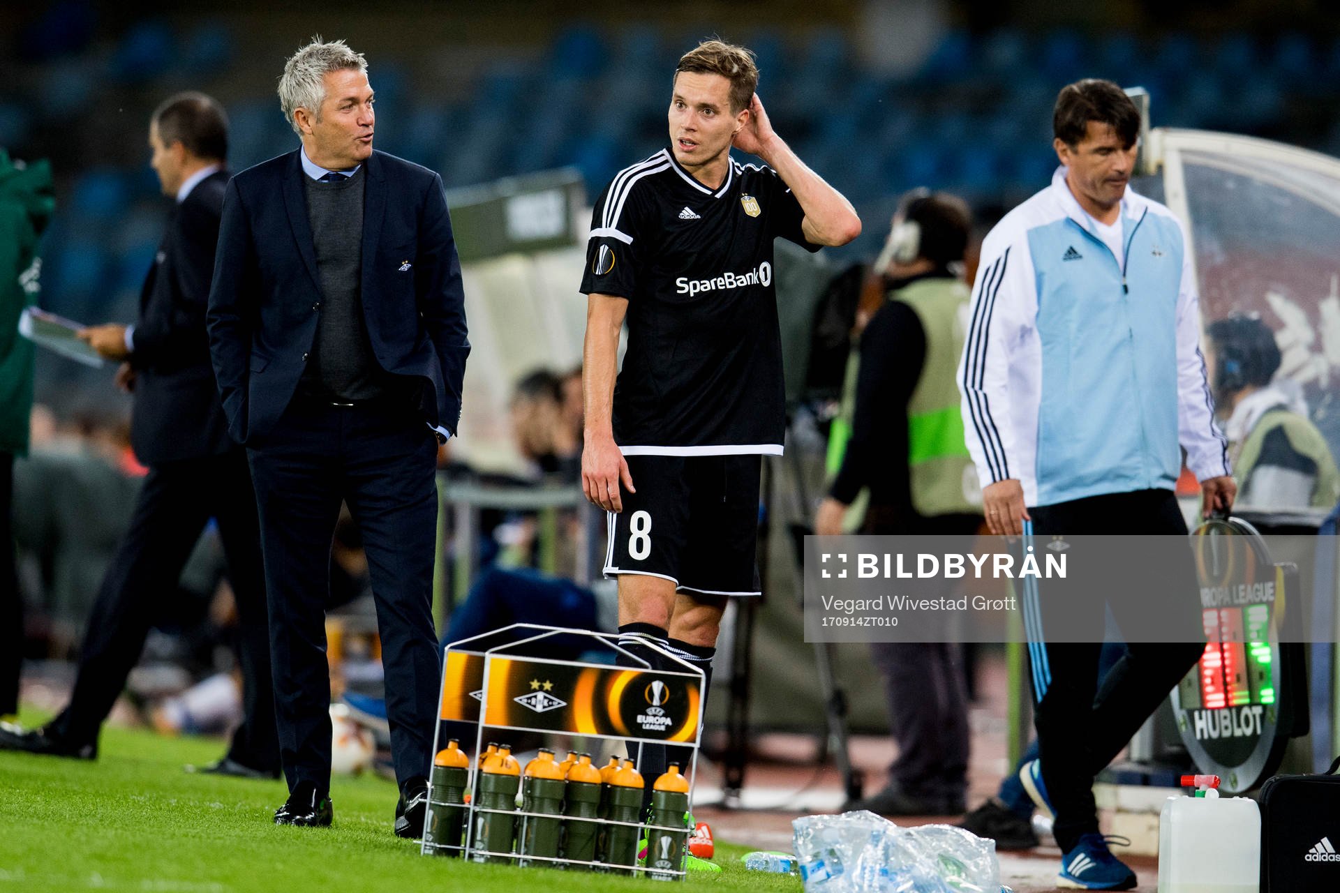 Kåre Ingebrigtsen, head coach of Rosenborg, substitutes
