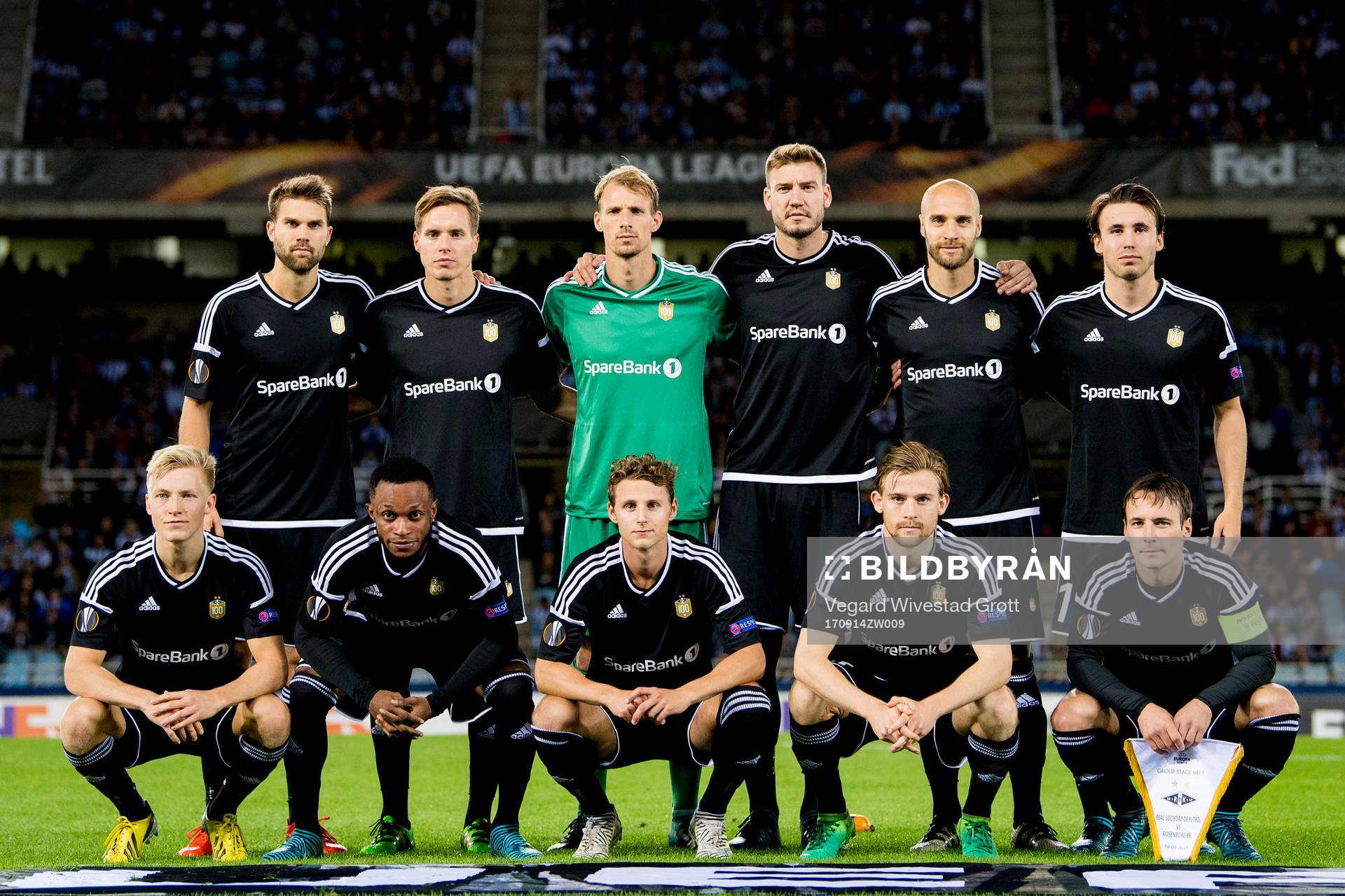Rosenborg's starting eleven