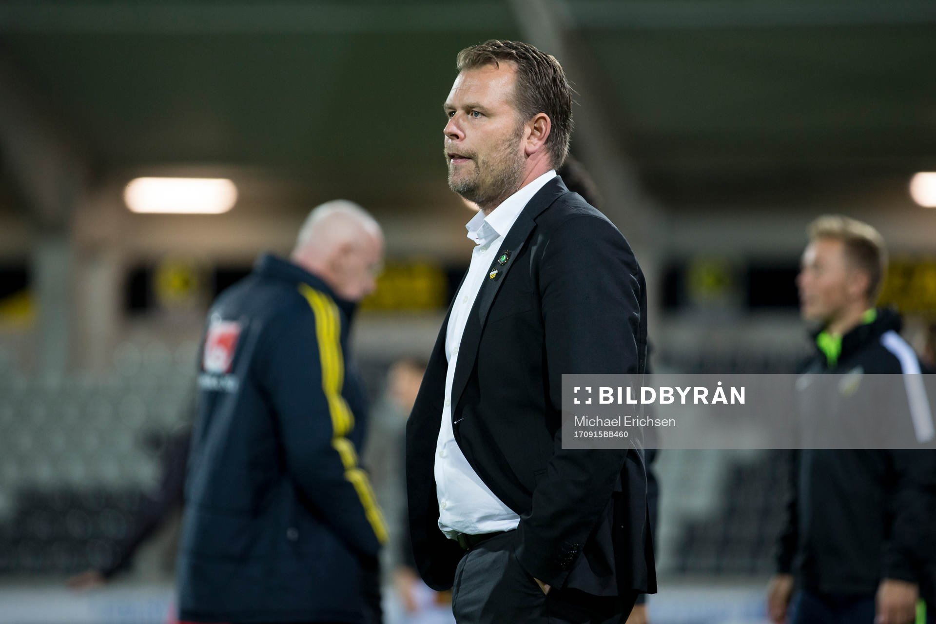 Häckens tränare Mikael Stahre
