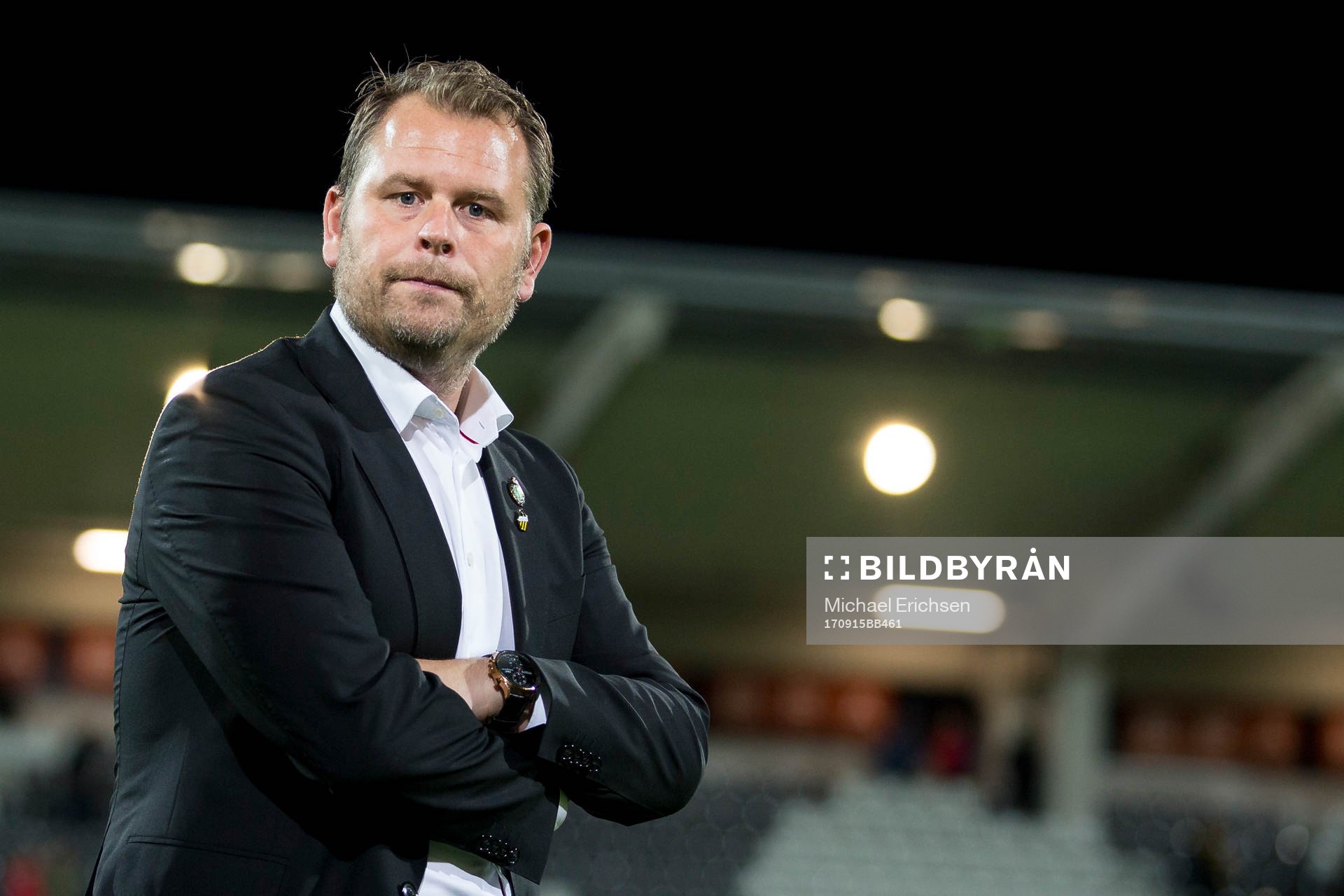 Häckens tränare Mikael Stahre