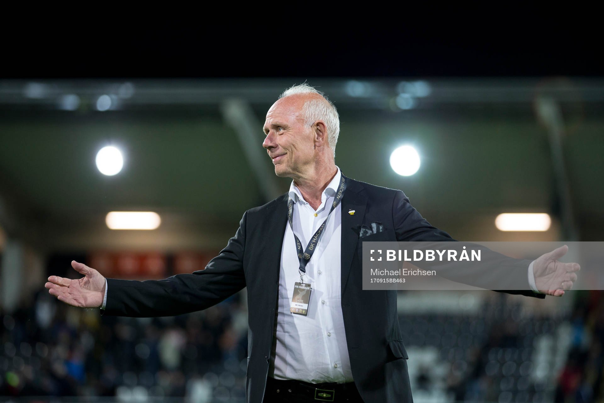 Häckens klubbdirektör Dennis Andersson