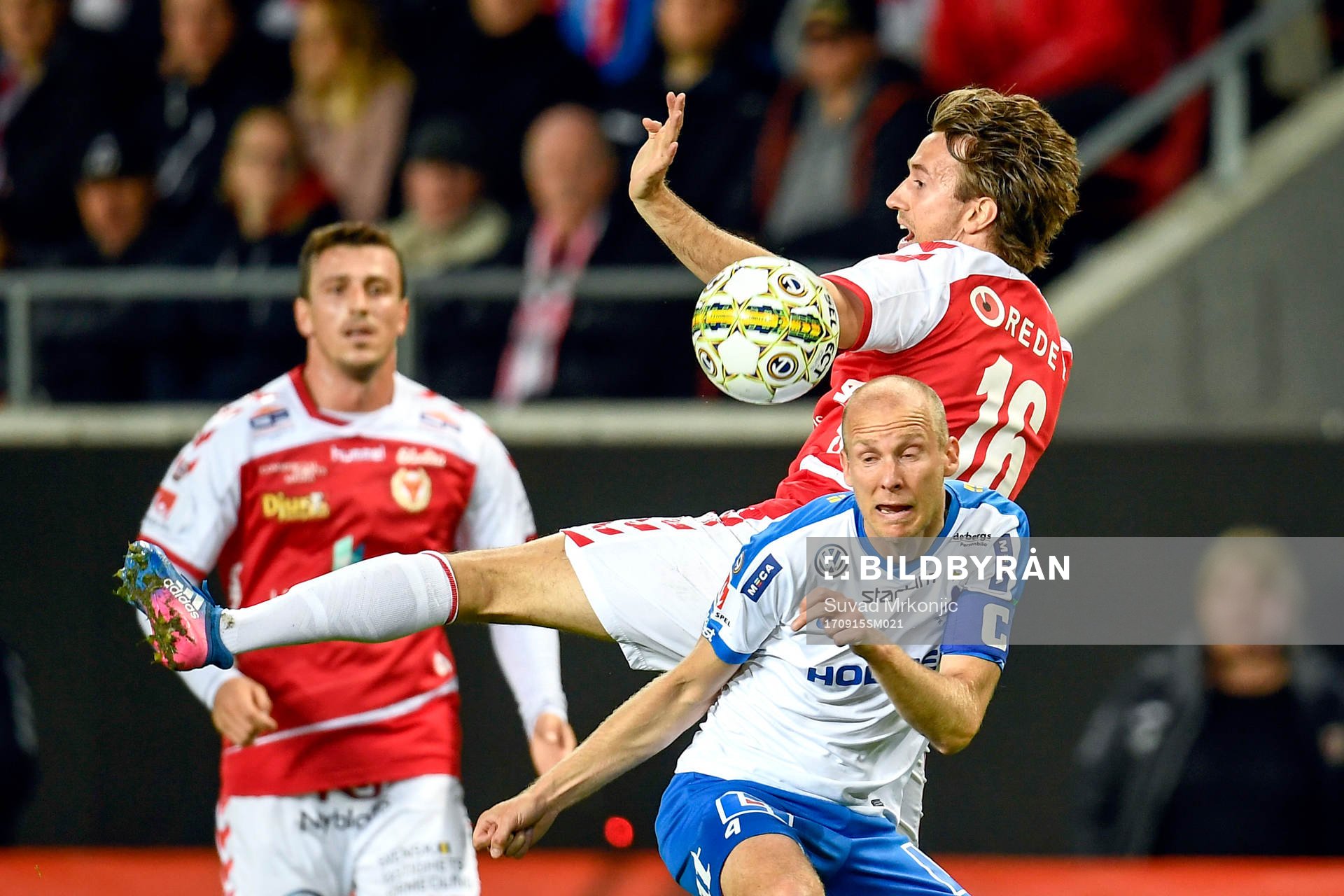Norrköpings Andreas Johansson och Kalmars Filip Hellquist