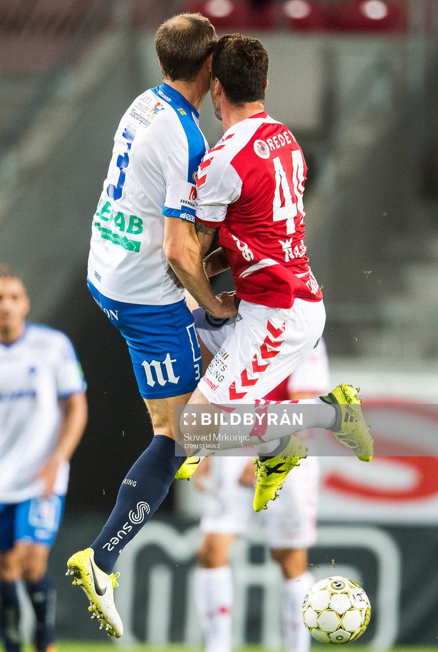 Kalmars Erton Fejzullahu och Norrköpings Jon Gudni Fjoluson
