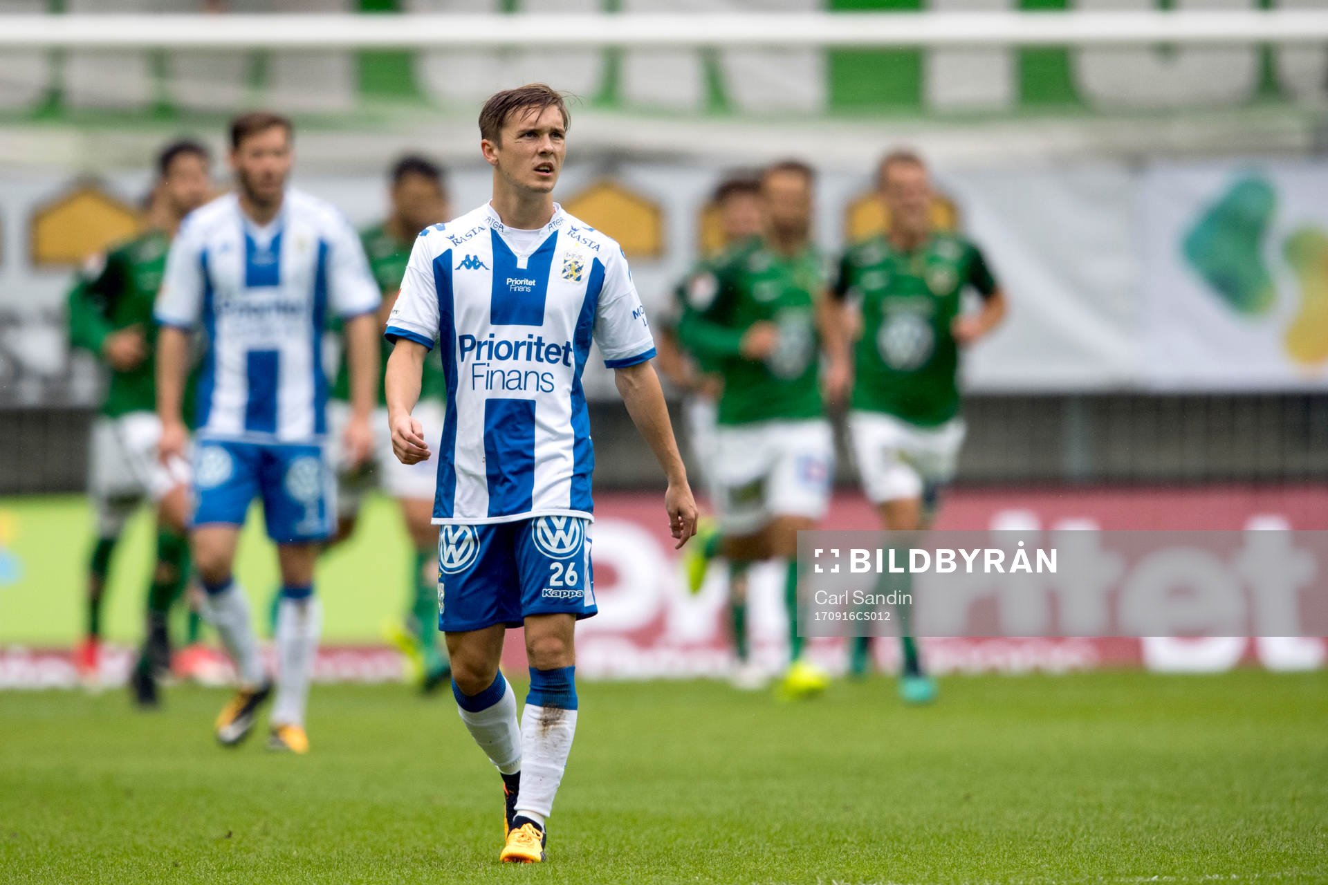 IFK Göteborgs Patrik Karlsson Lagemyr deppar