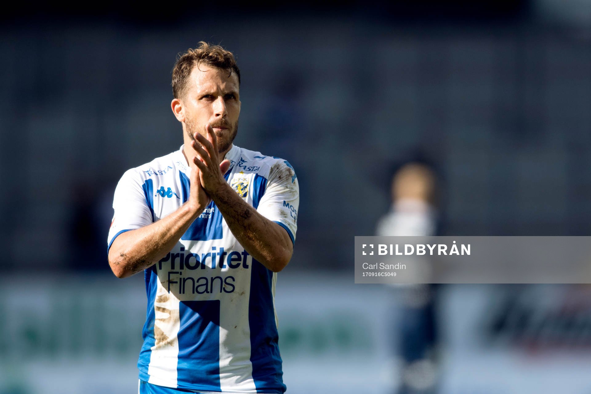 IFK Göteborgs Tobias Hysén tackar publiken