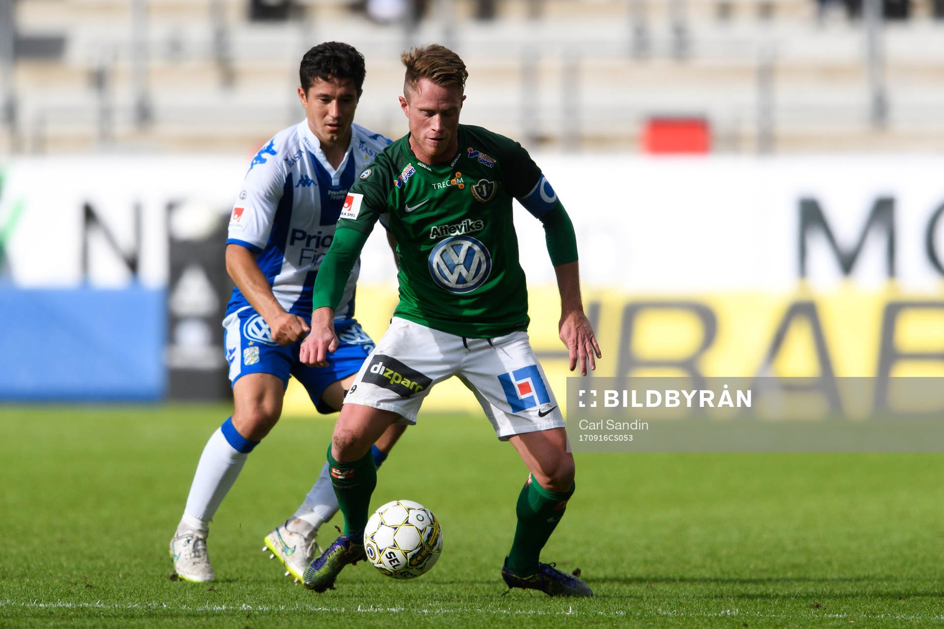 IFK Göteborgs David Boo Wiklander och Jönköpings Tommy