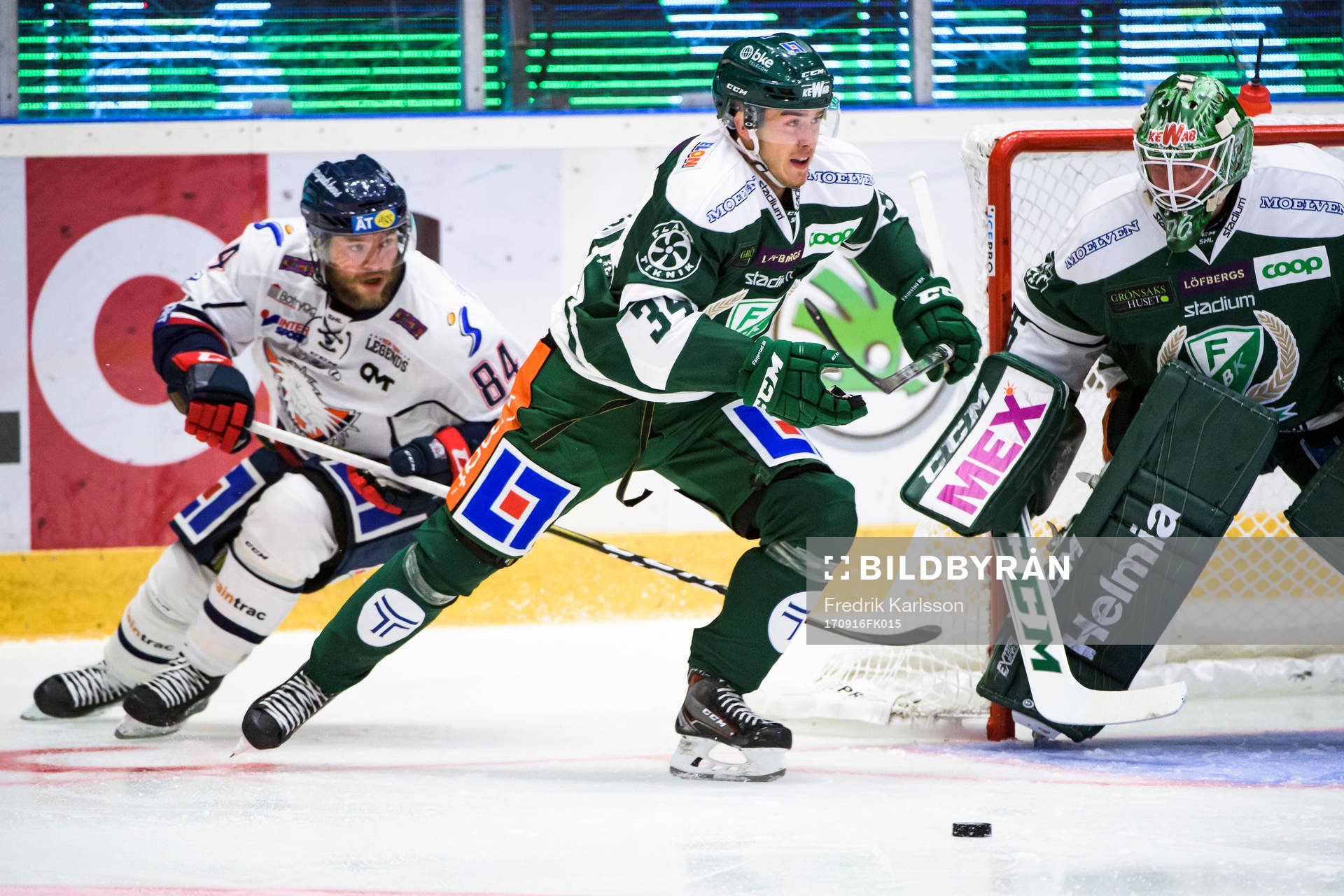 Linköpings Jimmy Andersson Färjestads Michael Lindqvist