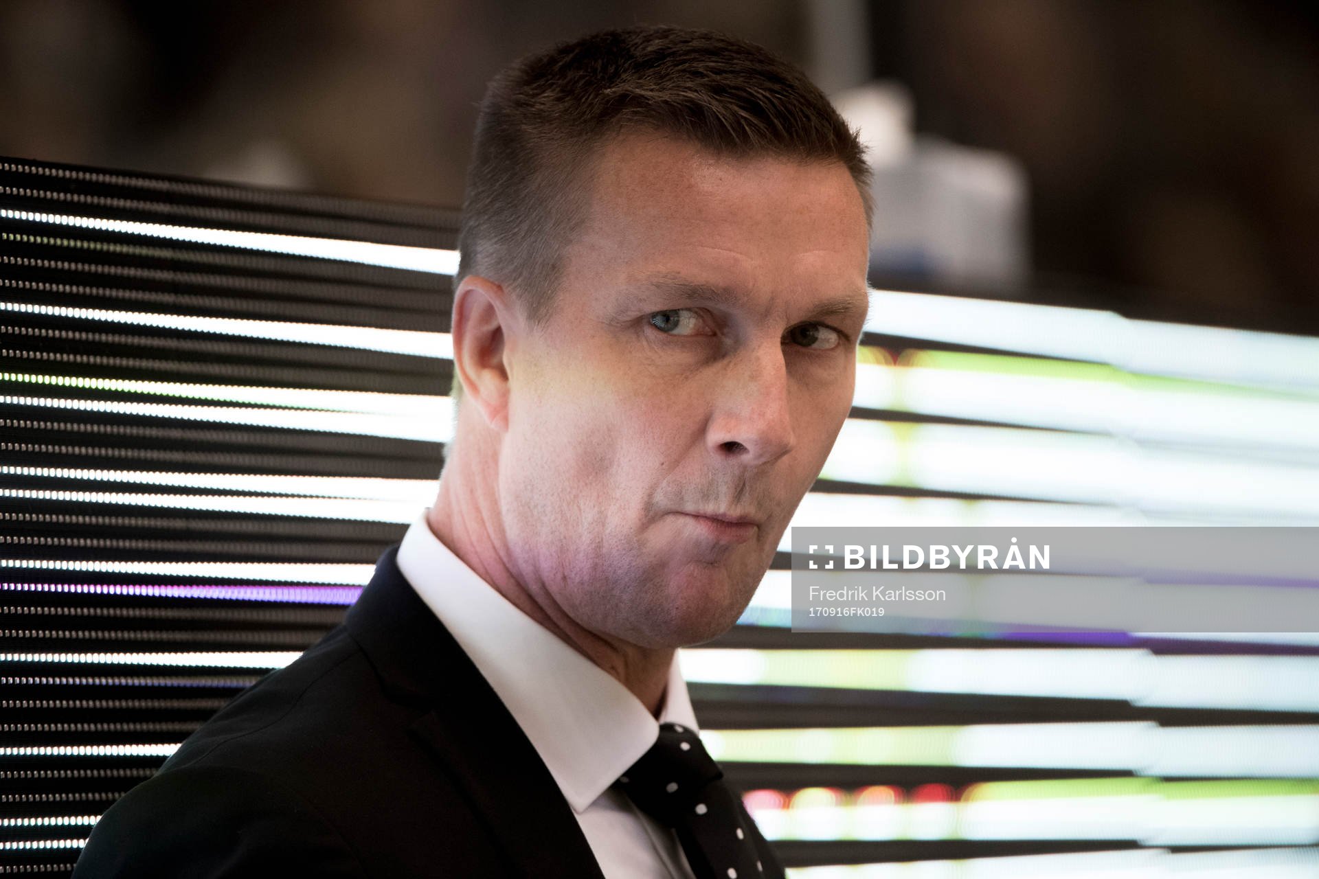 Färjestads tränare Johan Pennerborn