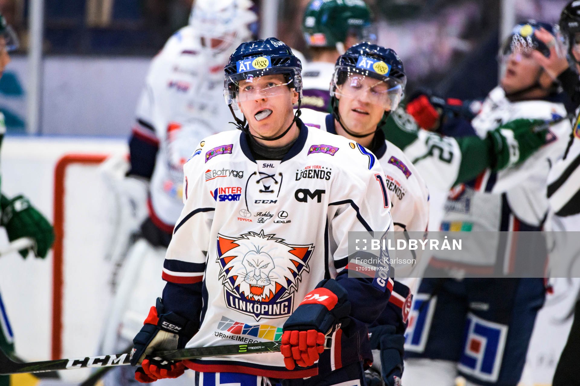 Linköpings Mark Zengerle deppar