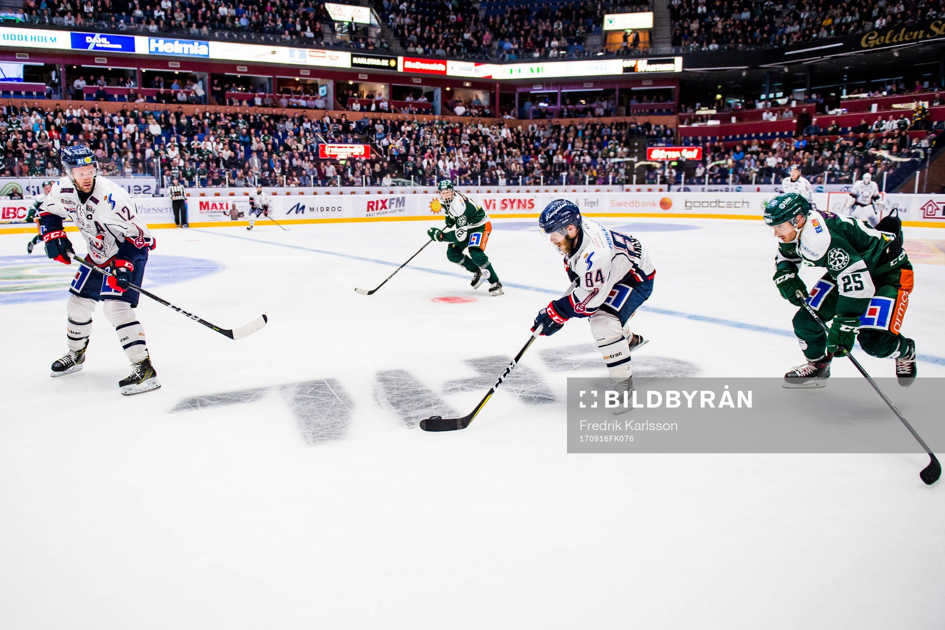 Linköpings Sebastian Karlsson och Jimmy Andersson och