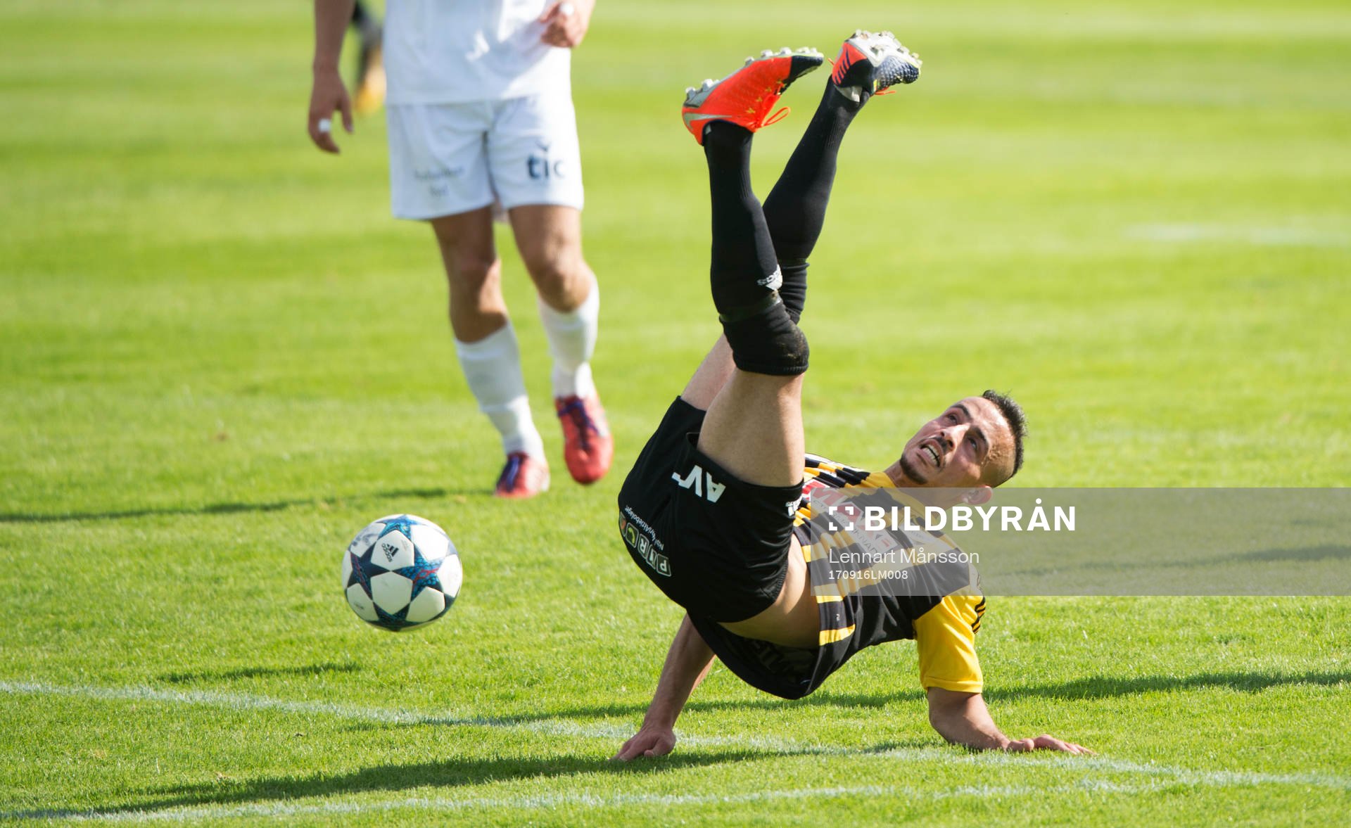 IFK Hässleholms Mohamed Hamdani matchen i division 2