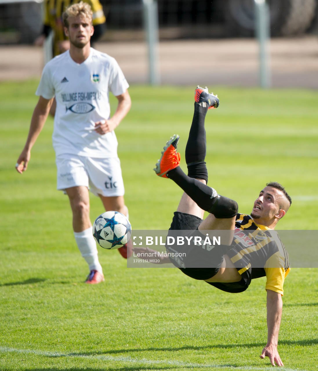 IFK Hässleholms  Mohamed Hamdan i matchen i division 2