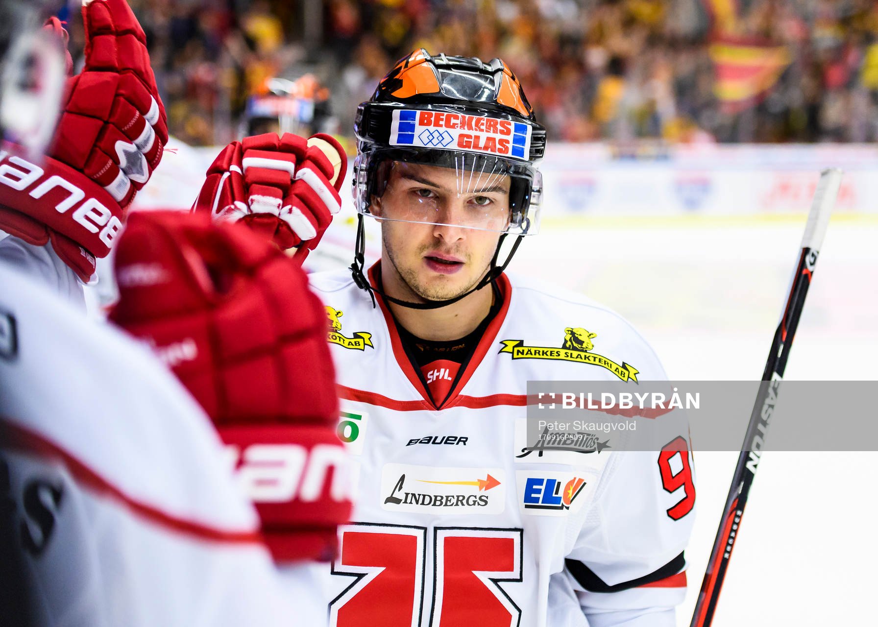 Örebros Libor Hudacek jublar