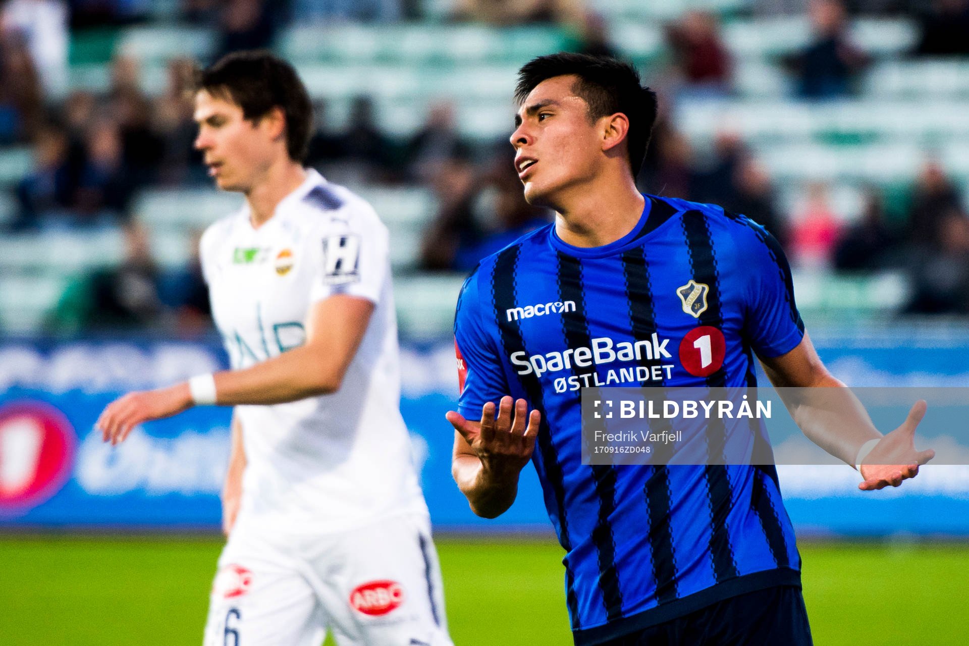 Rubio Yovani Mendez Rubin of Stabæk reacts