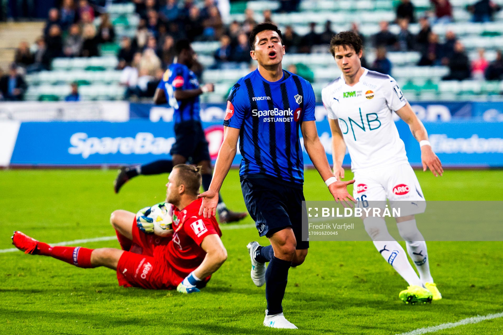 Rubio Yovani Mendez Rubin of Stabæk reacts