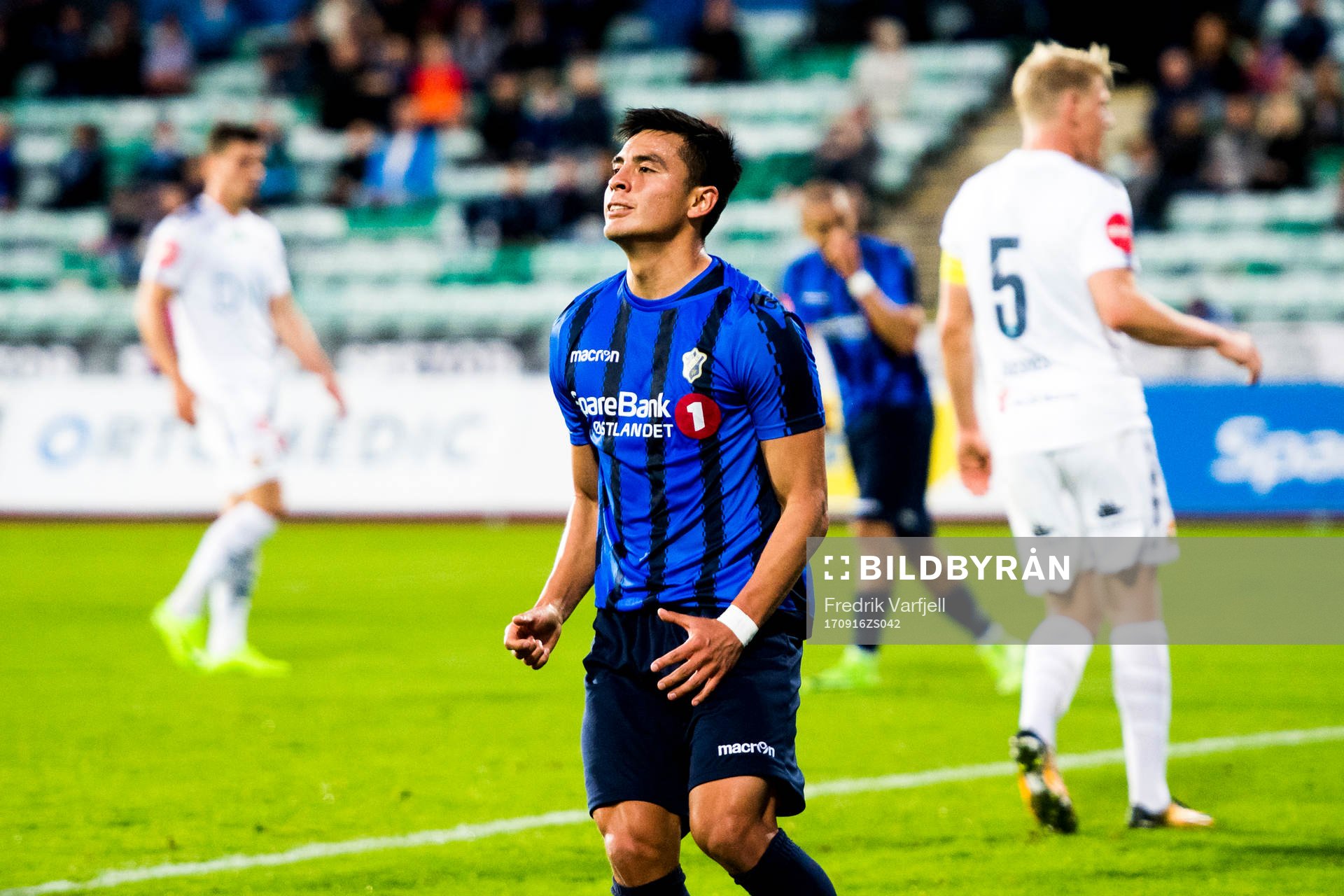 Rubio Yovani Mendez Rubin of Stabæk reacts