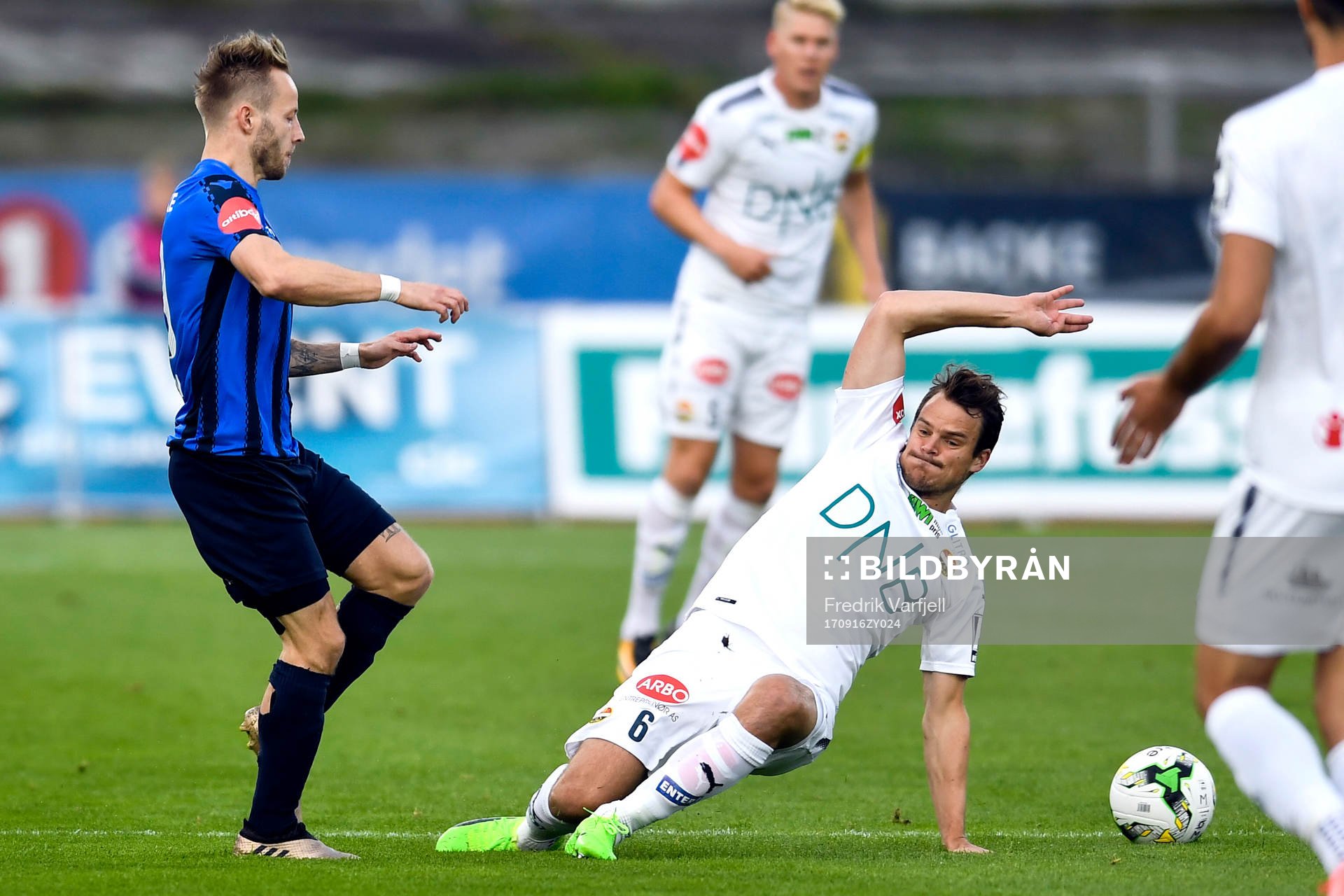 Tonny Brochmann Christiansen of Stabæk and Henning Hauger