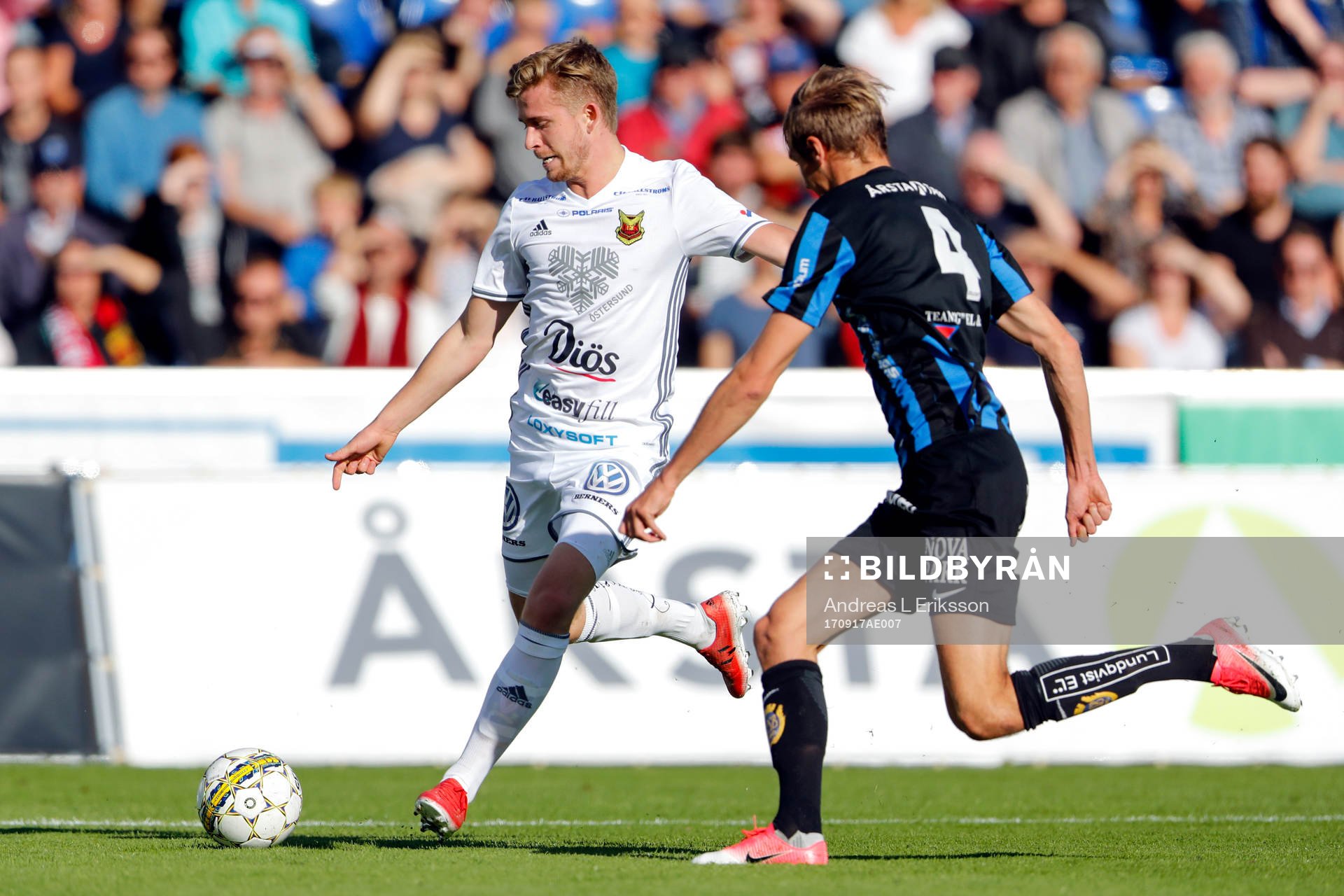 Östersunds Ludvig Fritzon och Sirius Oscar Pehrsson