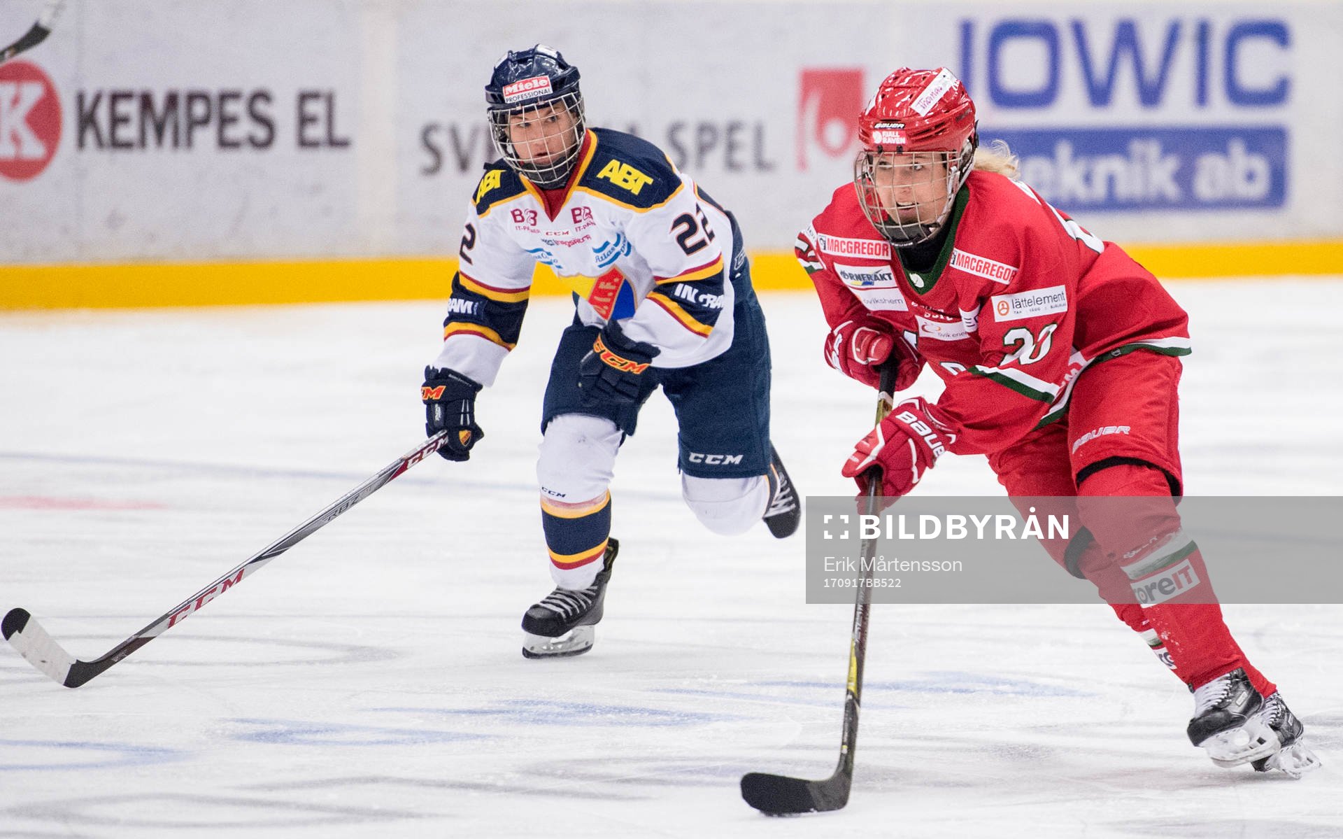 Sophie Johansson och Celine Tedenby