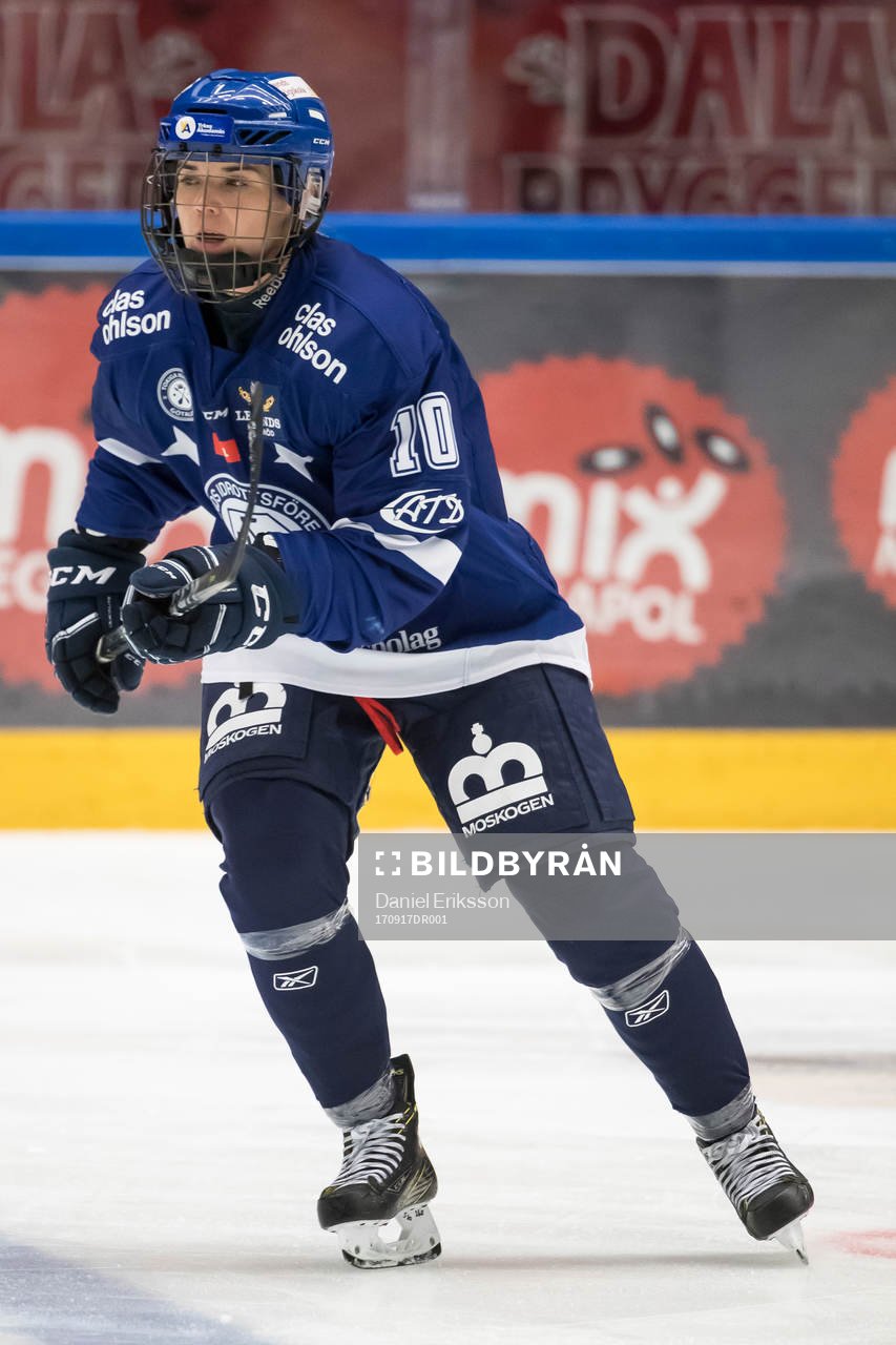 Leksands Ilze Bicevska  i ishockeymatchen i SDHL mellan