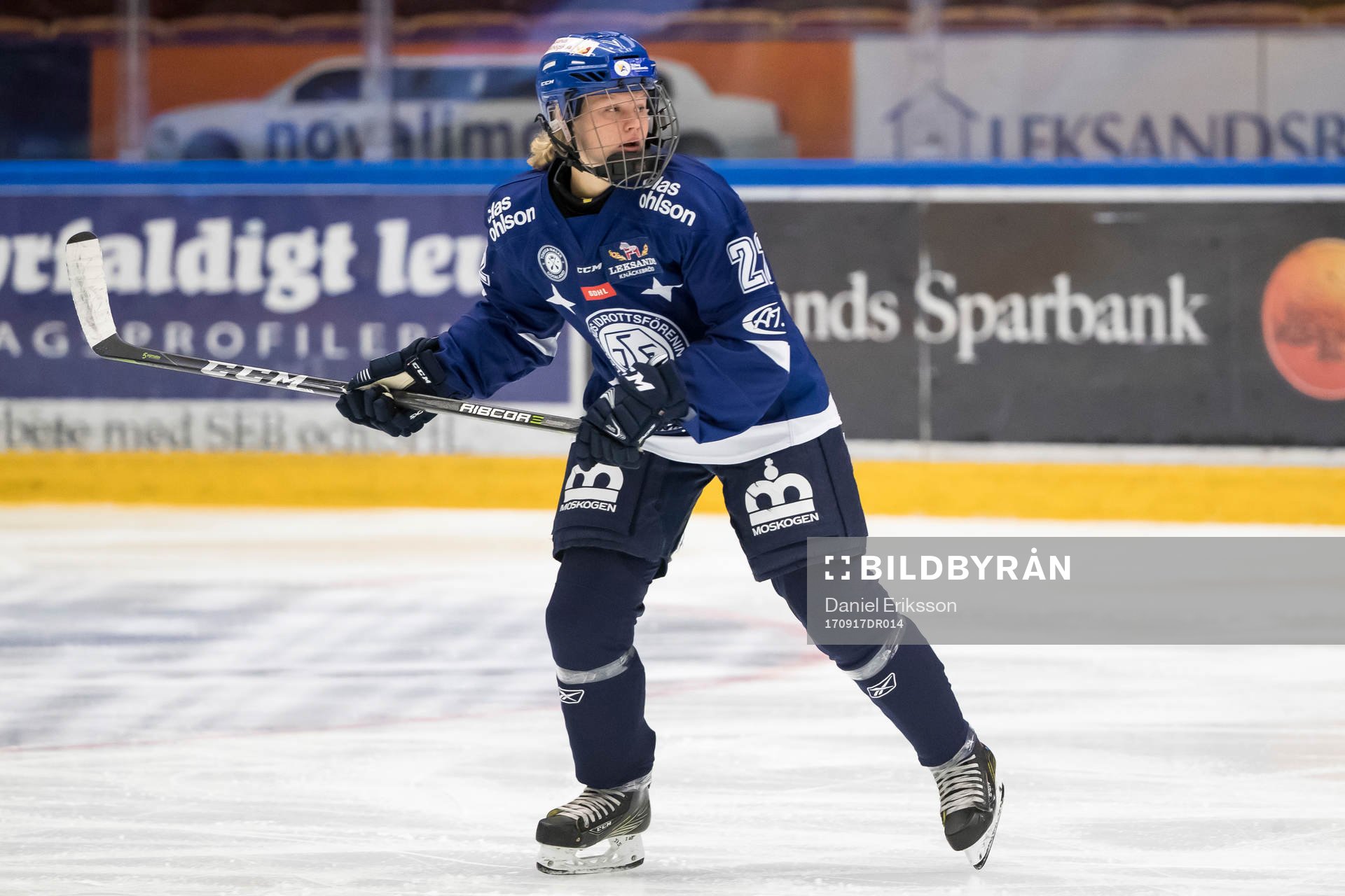 Leksands Ida Nikula  i ishockeymatchen i SDHL mellan