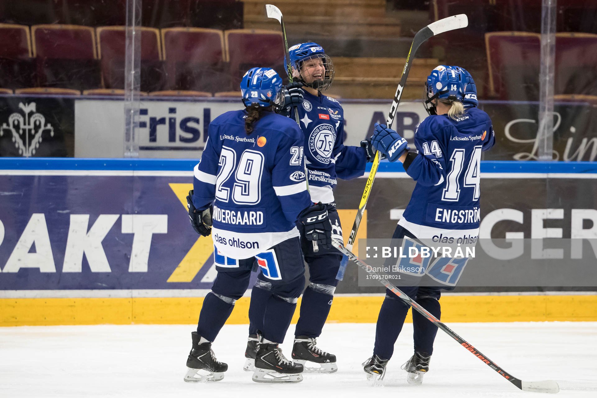 Leksands Hanna Lindqvist jublar