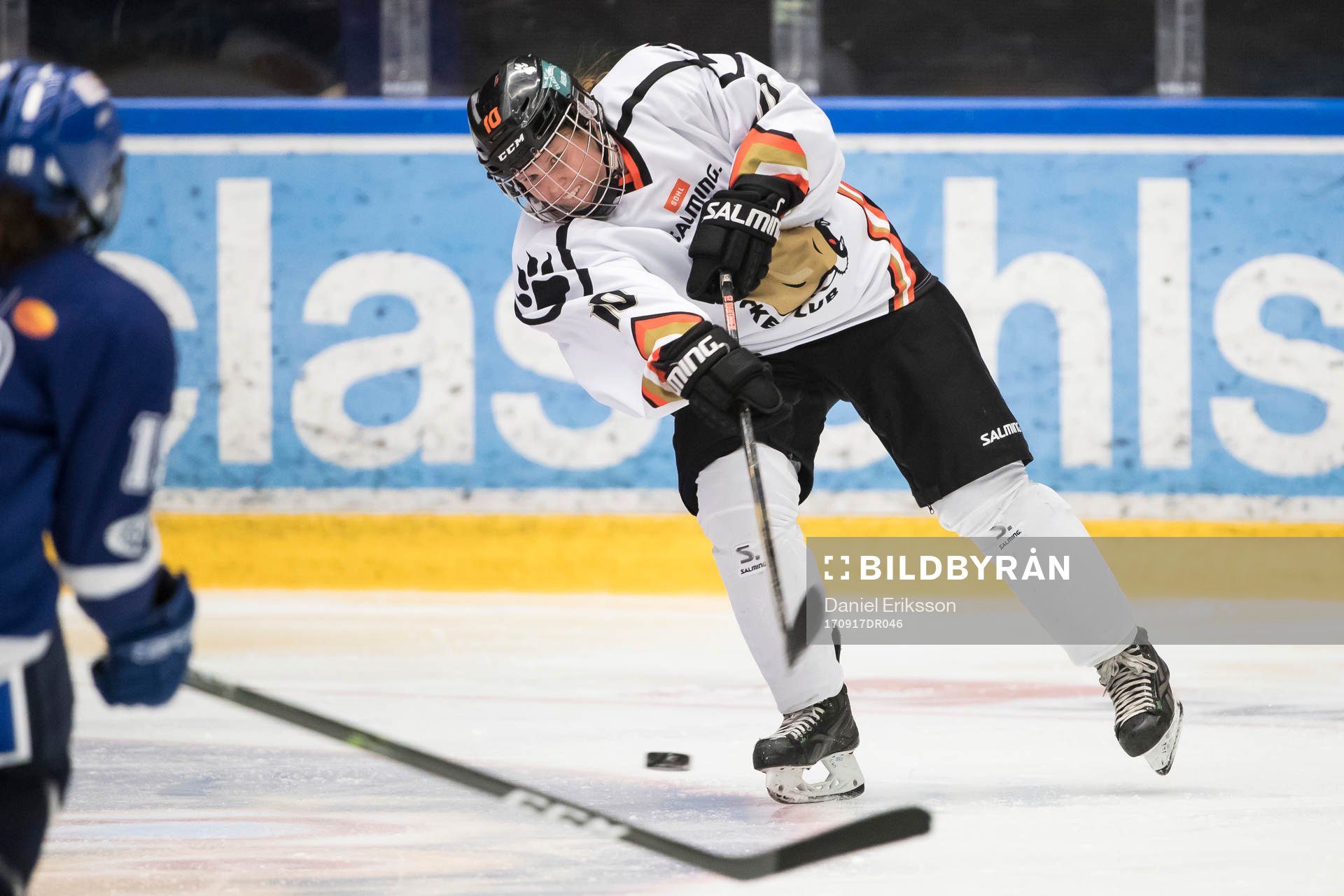 Göteborgs Matilda Rantanen  i ishockeymatchen i SDHL