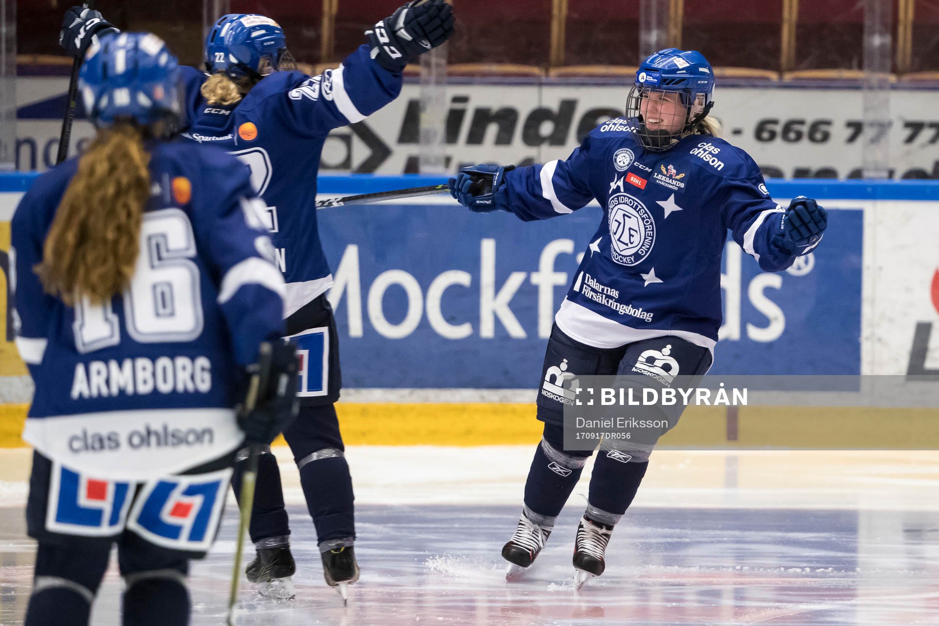 Leksands Emma Lind  jublar