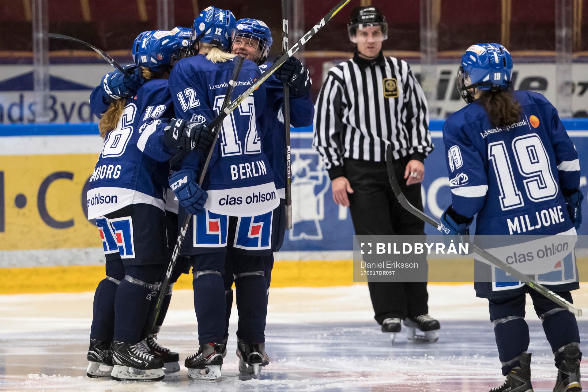 Leksands Emma Lind  jublar