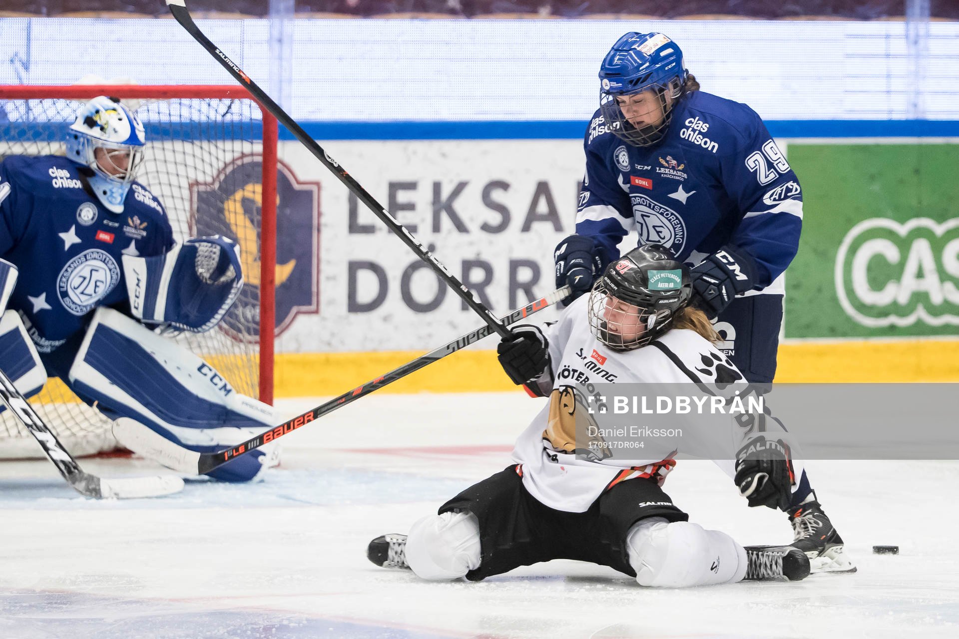 Leksands Caroline Søndergaard och Göteborgs Tawnya