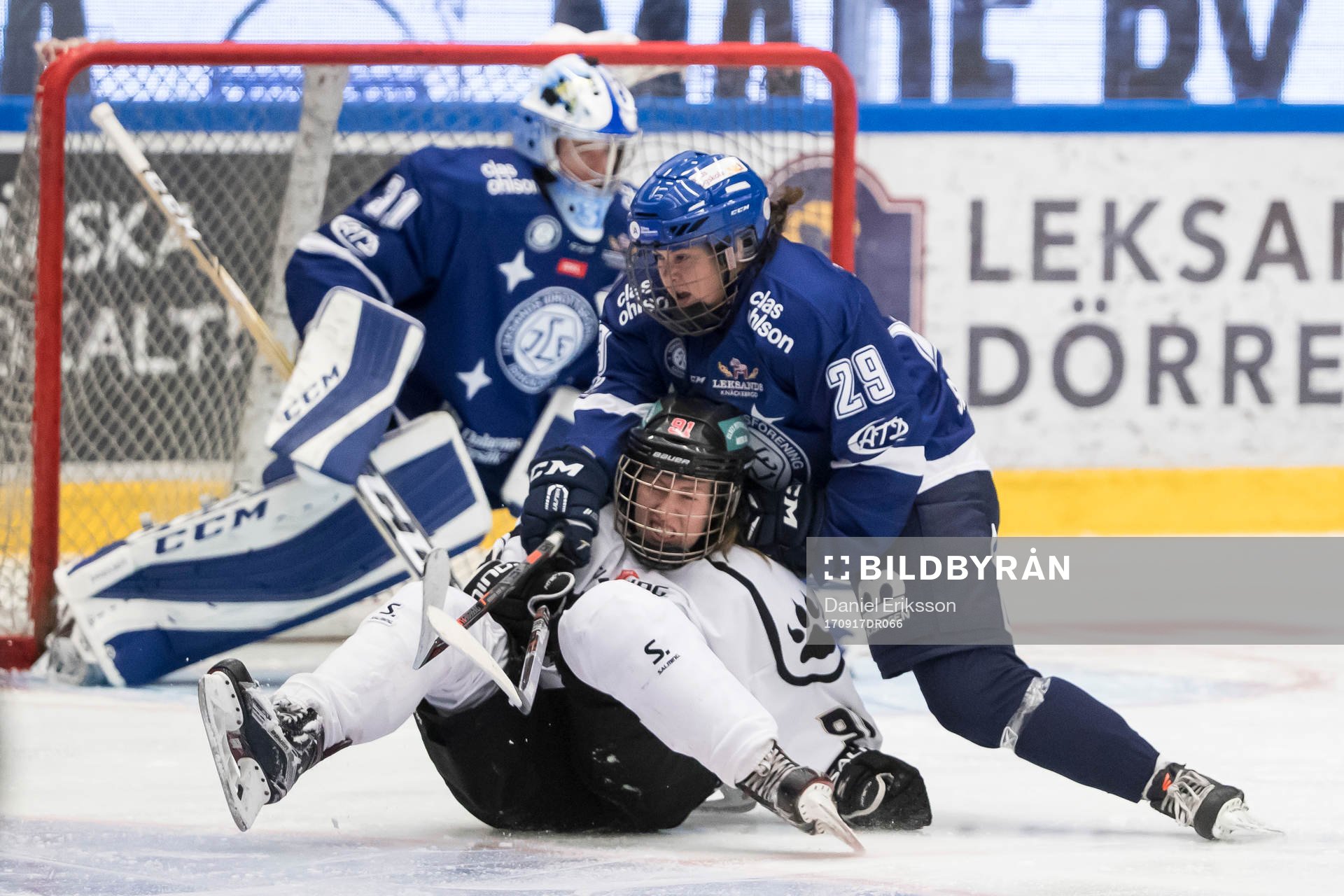 Leksands Caroline Søndergaard och Göteborgs Tawnya