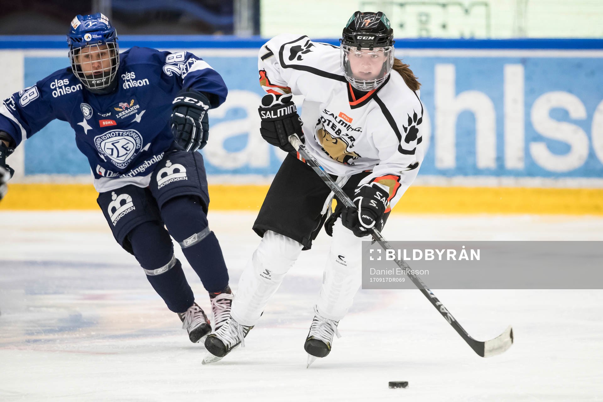 Leksands Iveta Koka jagar Göteborgs Alexandra Moore  i