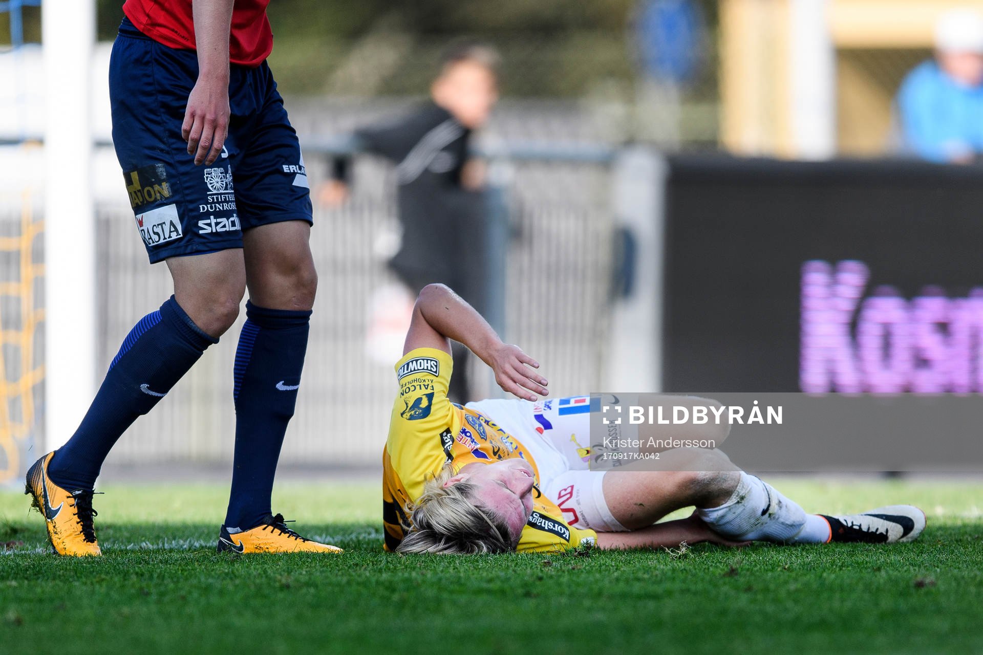 Falkenbergs Viktor Götesson har ont