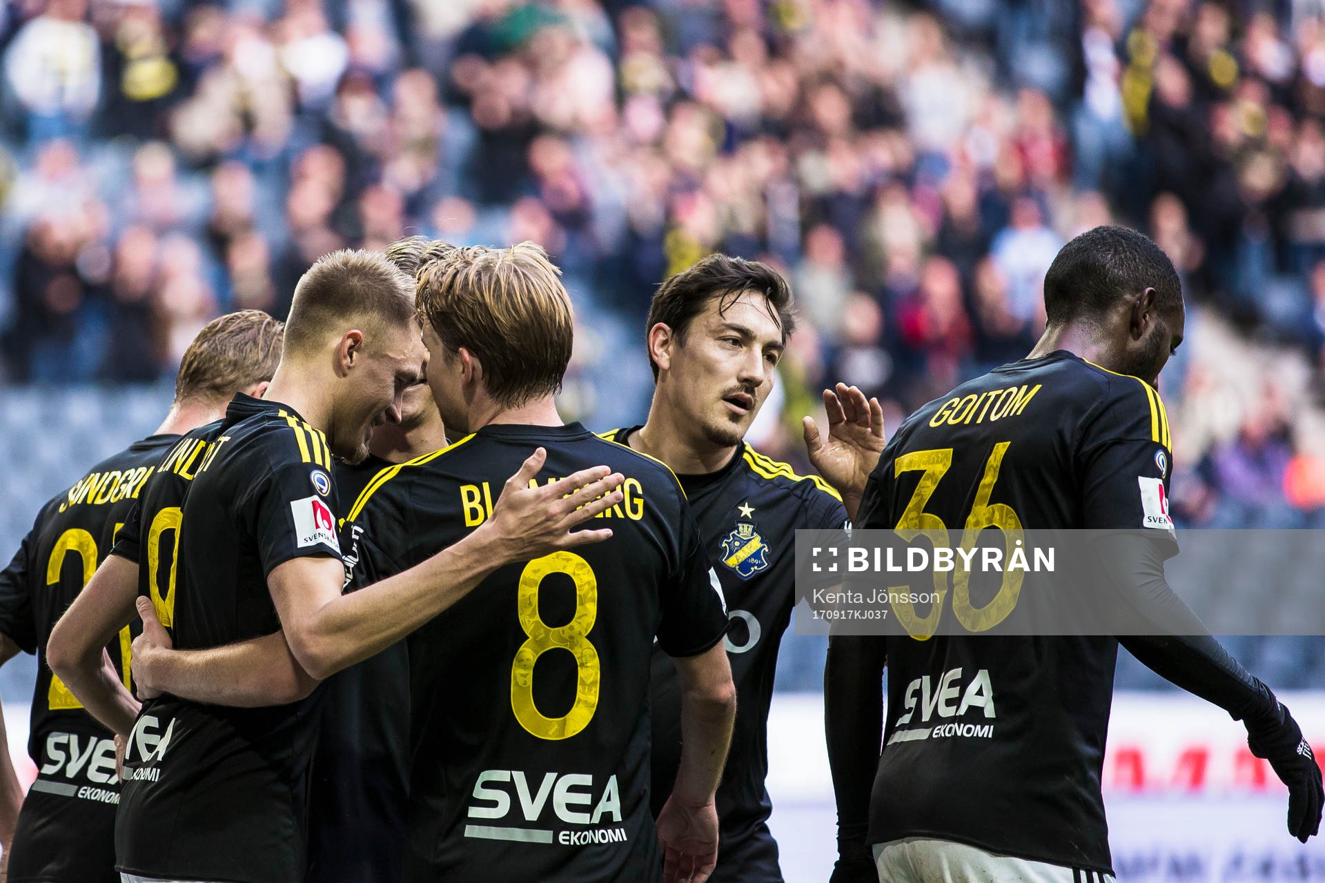 s Henok Goitom , Stefan Ishizaki , Johan Blomberg och