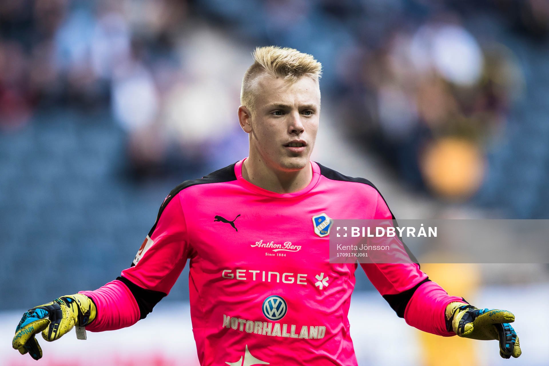 Halmstads målvakt Isak Pettersson