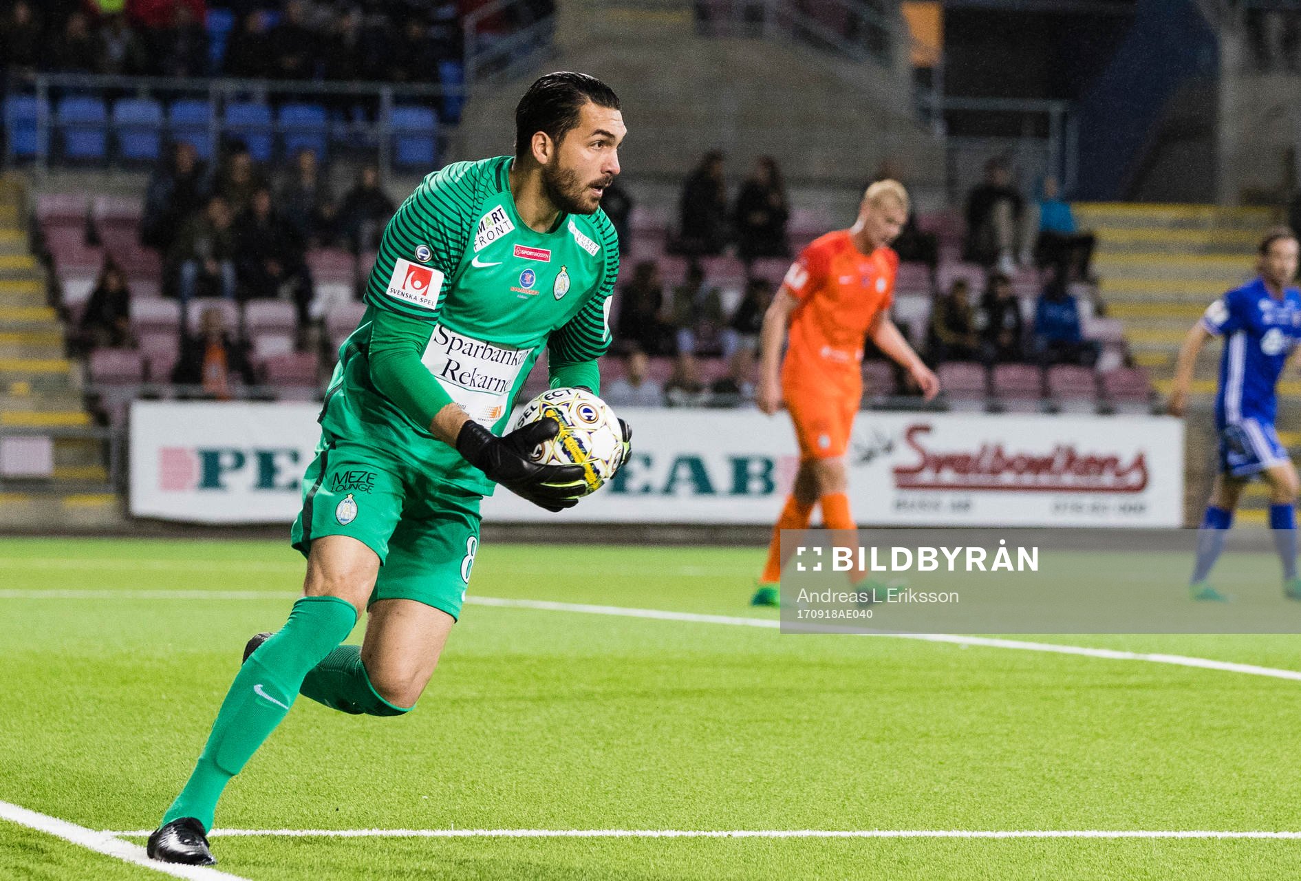 AFC Eskilstunas Målvakt Alireza Haghighi