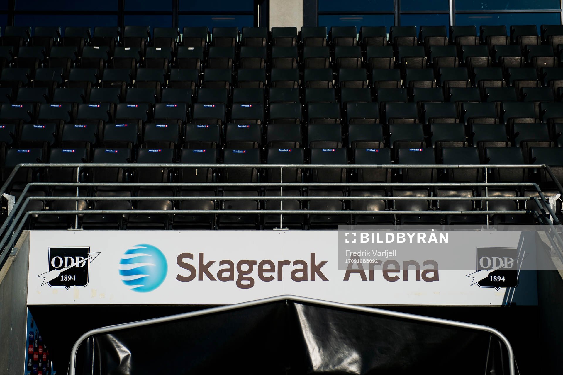 General view of Skagerak Arena