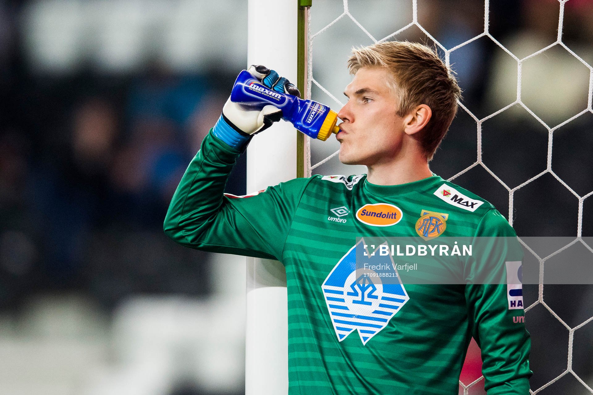 Goalkeeper Andreas Lie of Aalesund