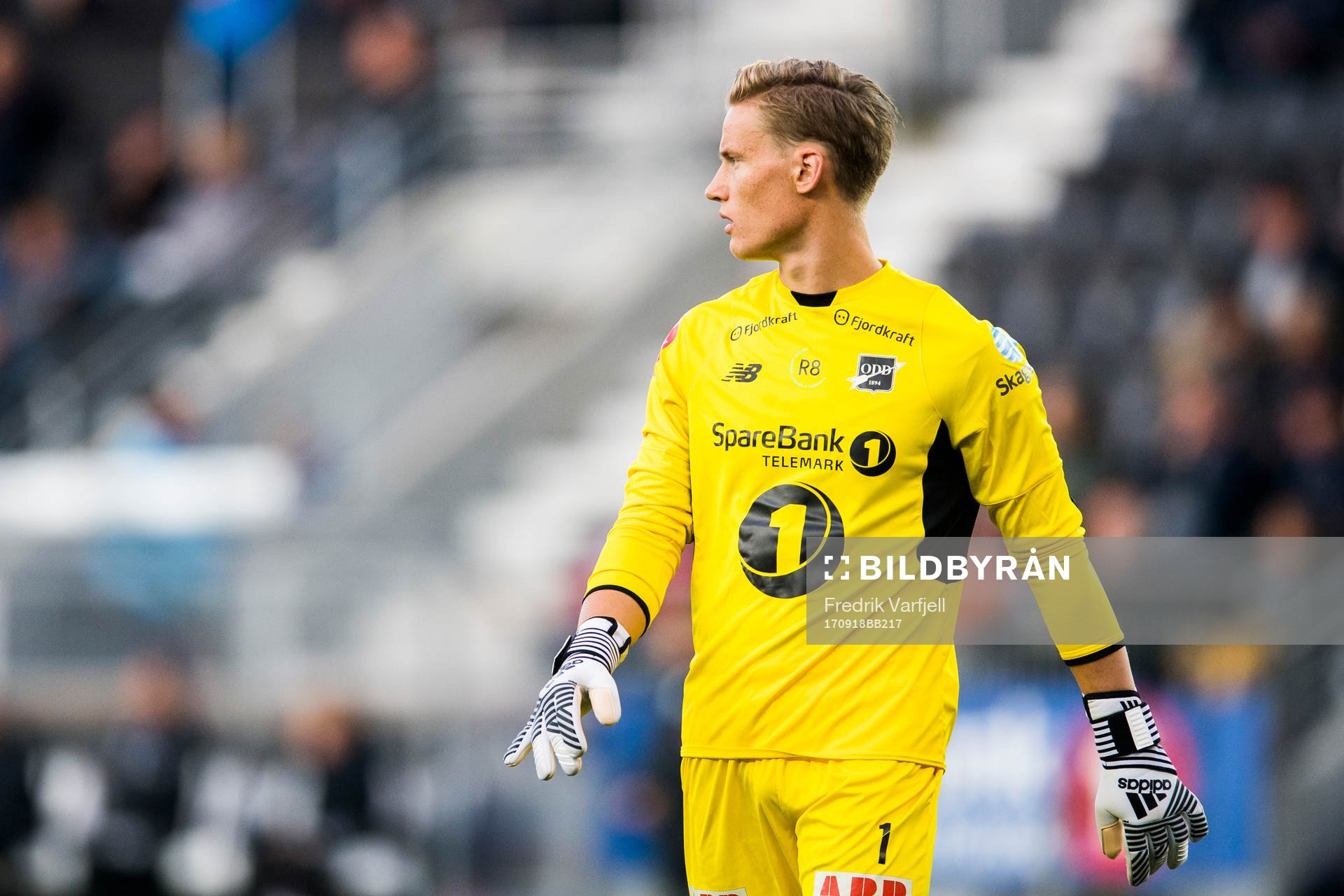 Goalkeeper Sondre Rossbach of Odd