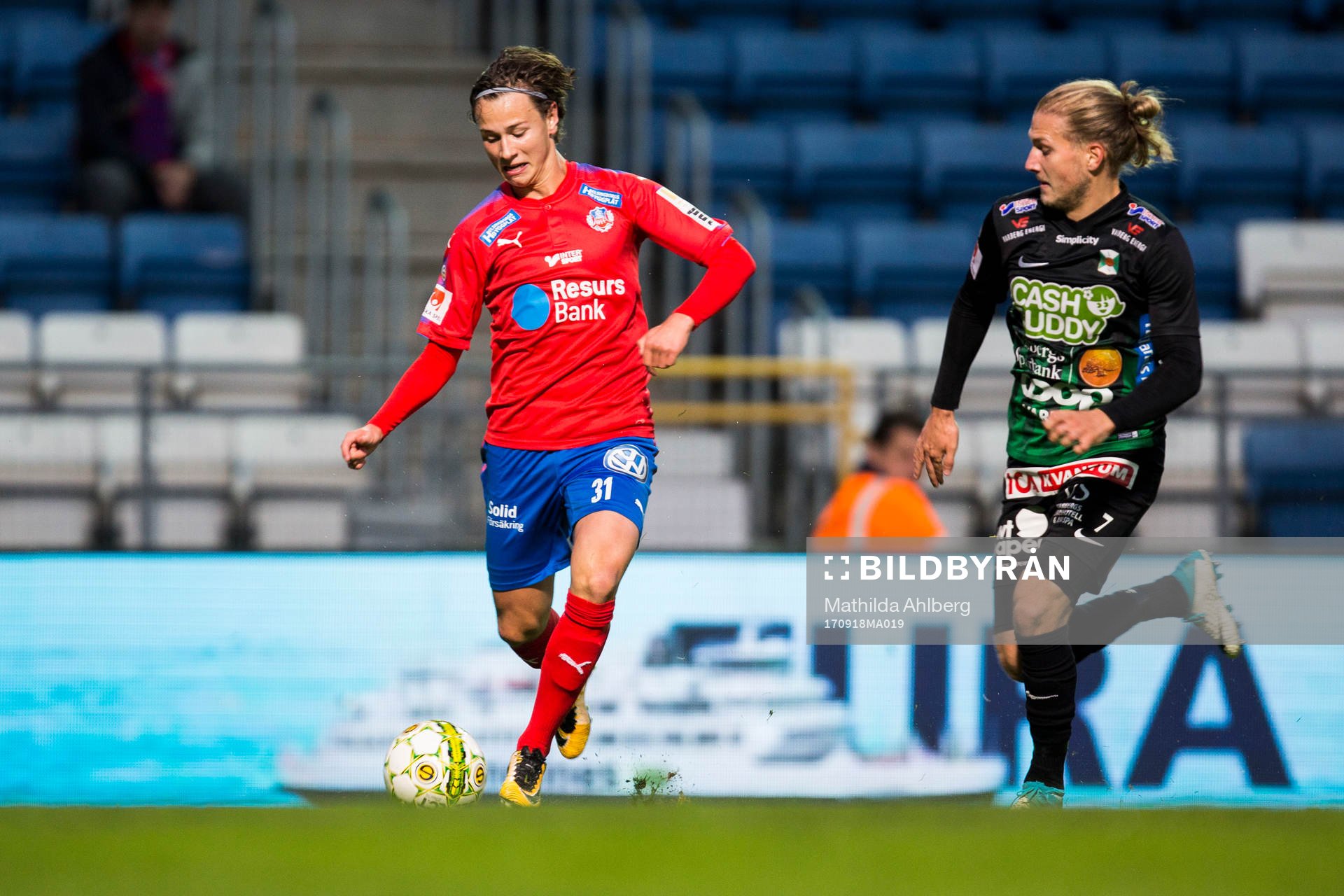Helsingborgs Alex Timossi Andersson och Varbergs Oliver