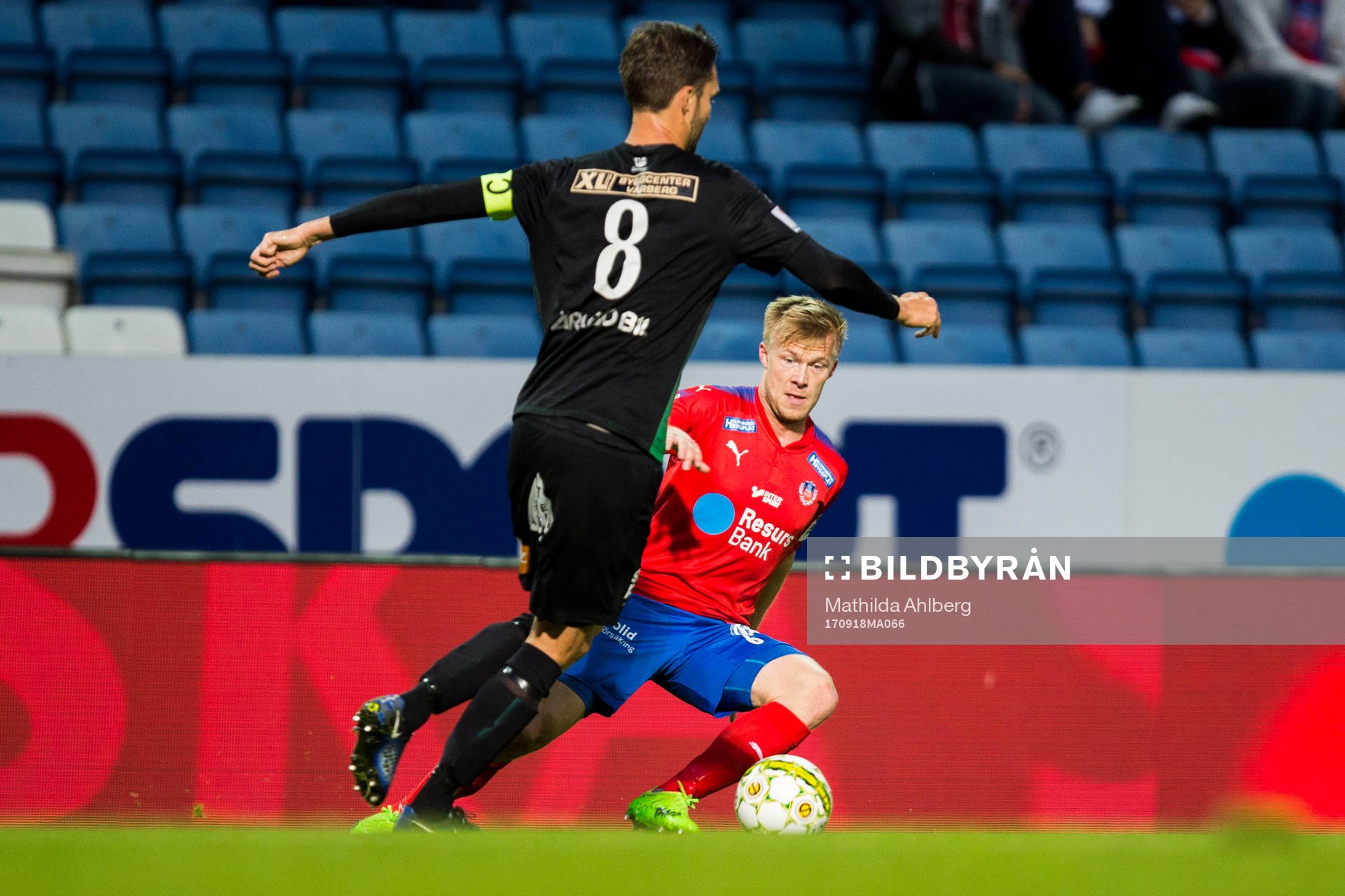 Varbergs Peter Nyström och Helsingborgs Andreas Landgren