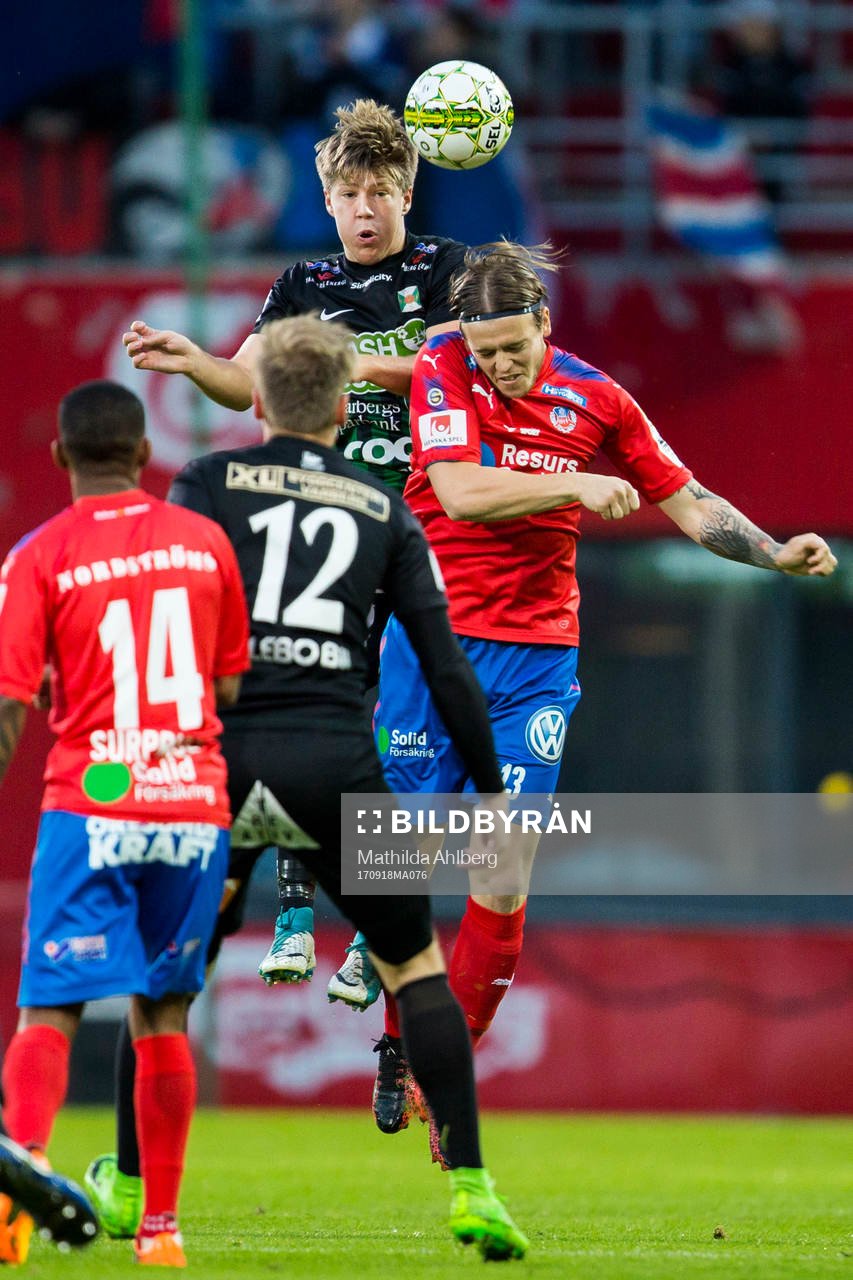 Varbergs Joel Palmqvist och Helsingborgs Alexander