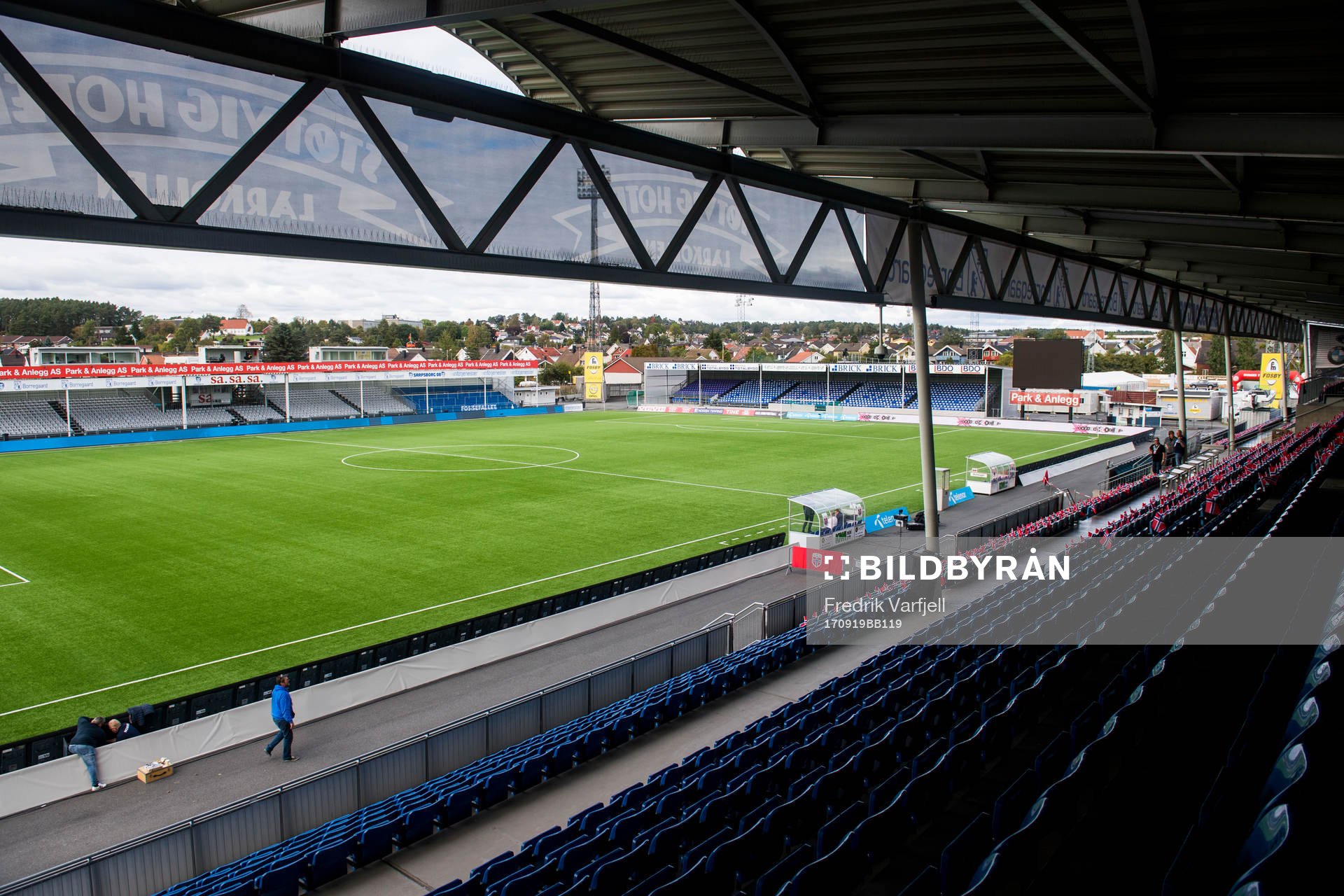 General view of Sarpsborg Stadion