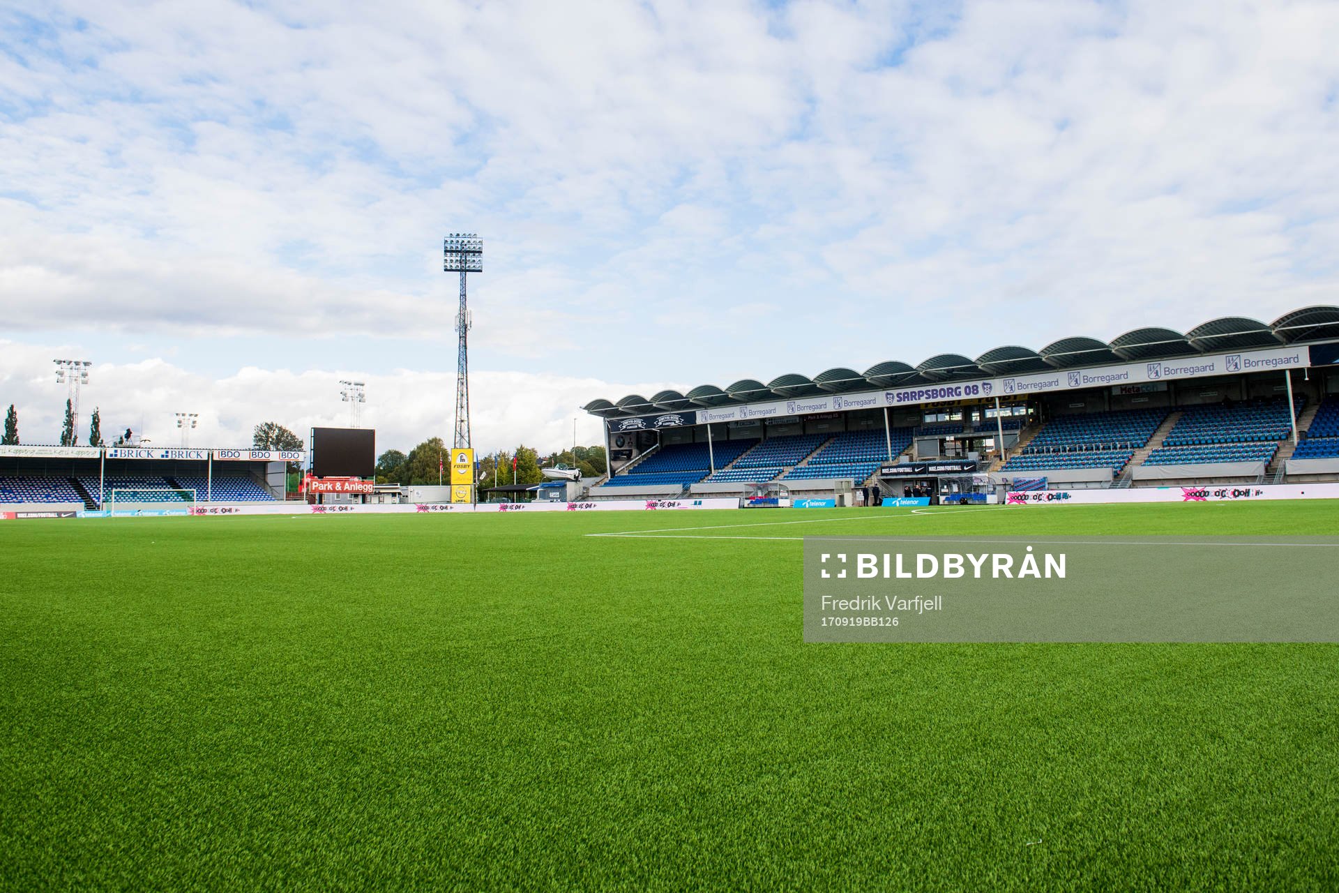 General view of Sarpsborg Stadion