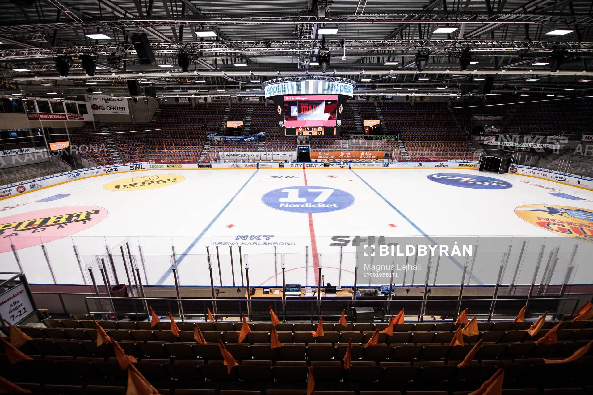 NKT arena interiört