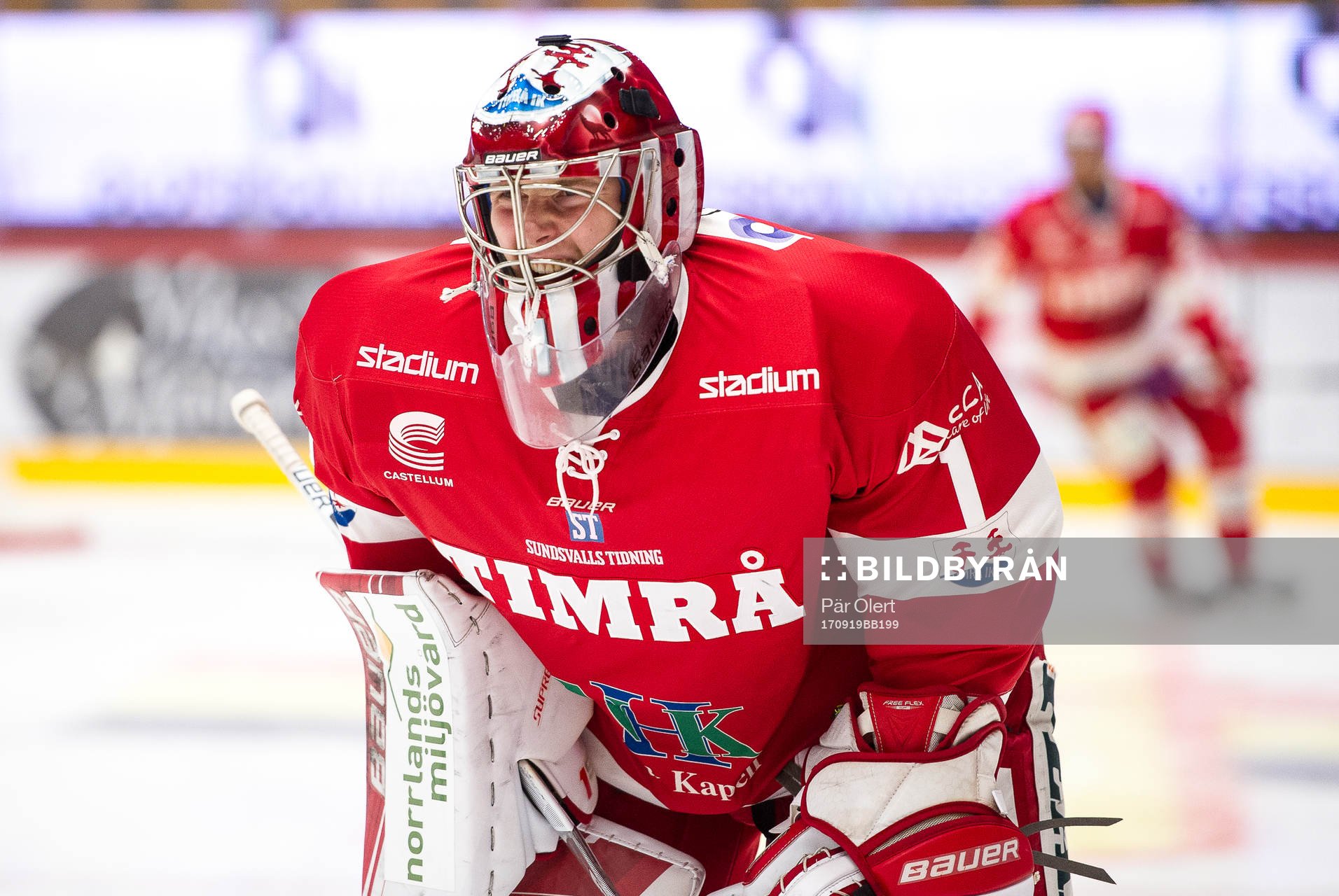 Timrås målvakt Victor Brattström