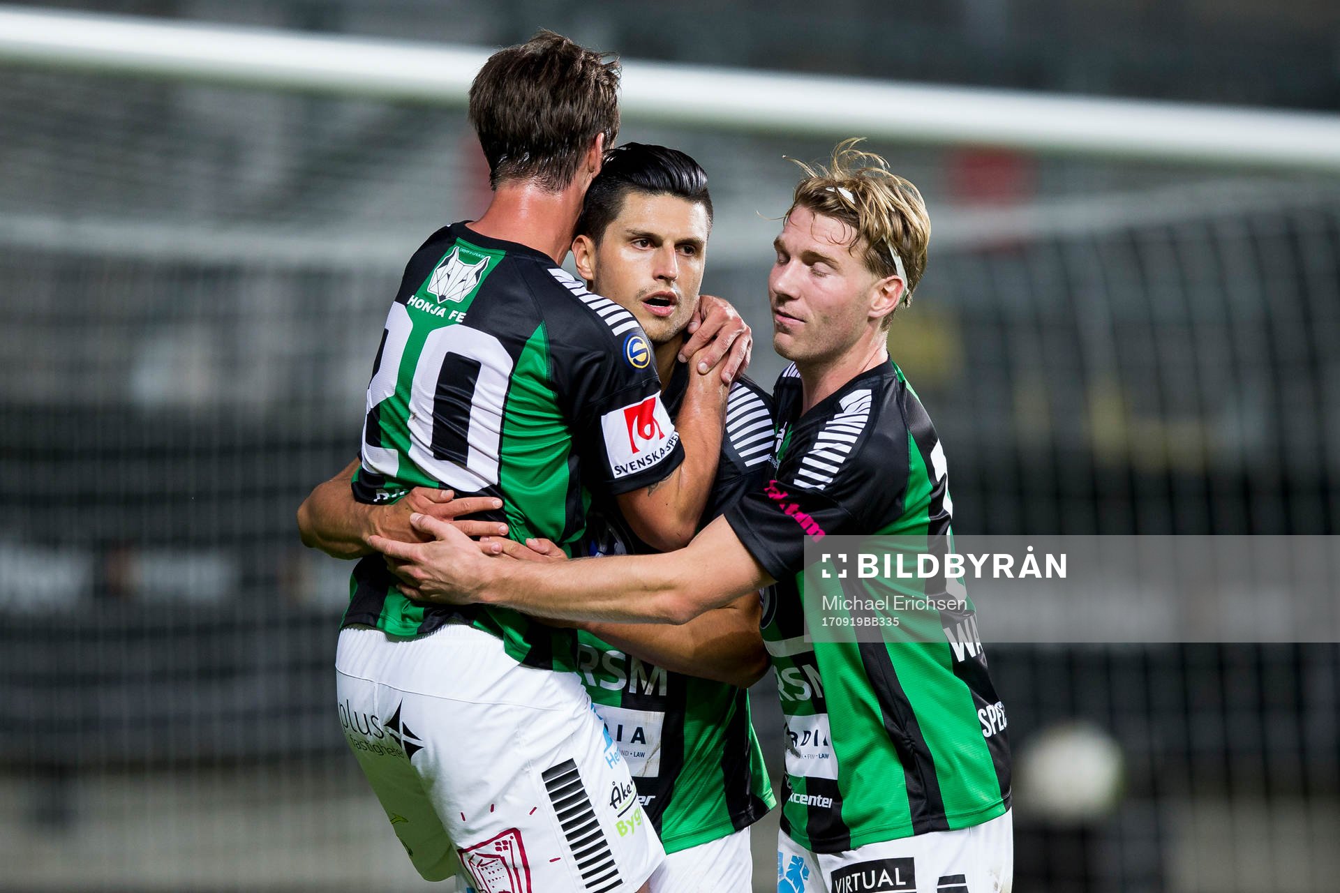 GAIS Dusan Djuric jublar ihop med Dusan Djuric och August