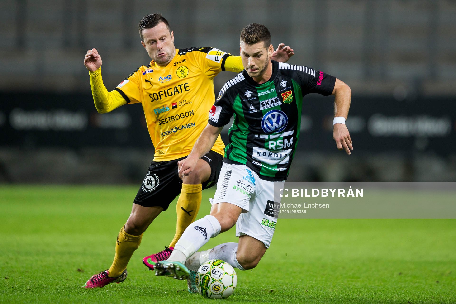 Frejs Admir Catovic mot GAIS Daniel Bennassar Nilsson