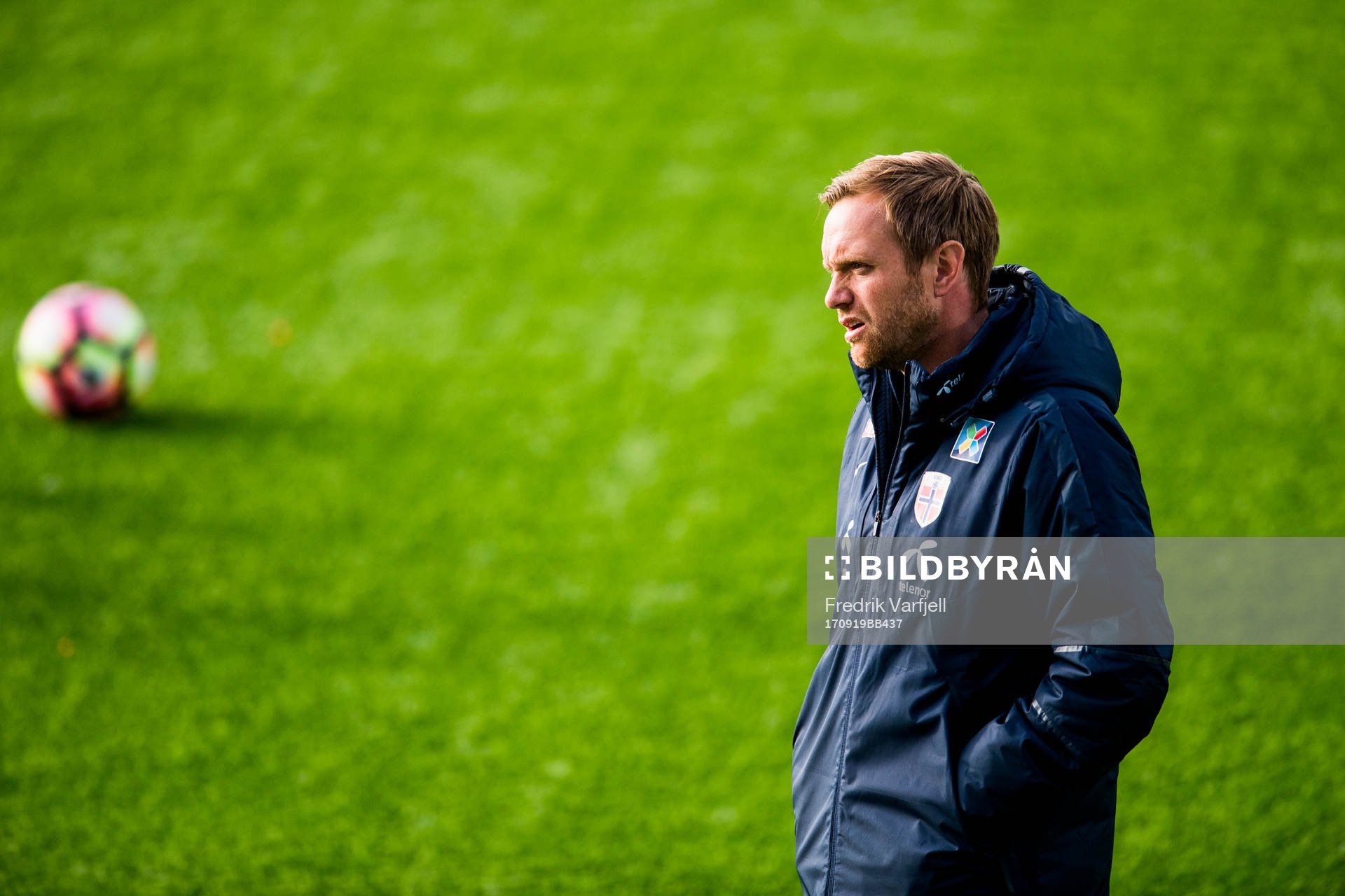 Martin Sjøgren, head coach of Norway