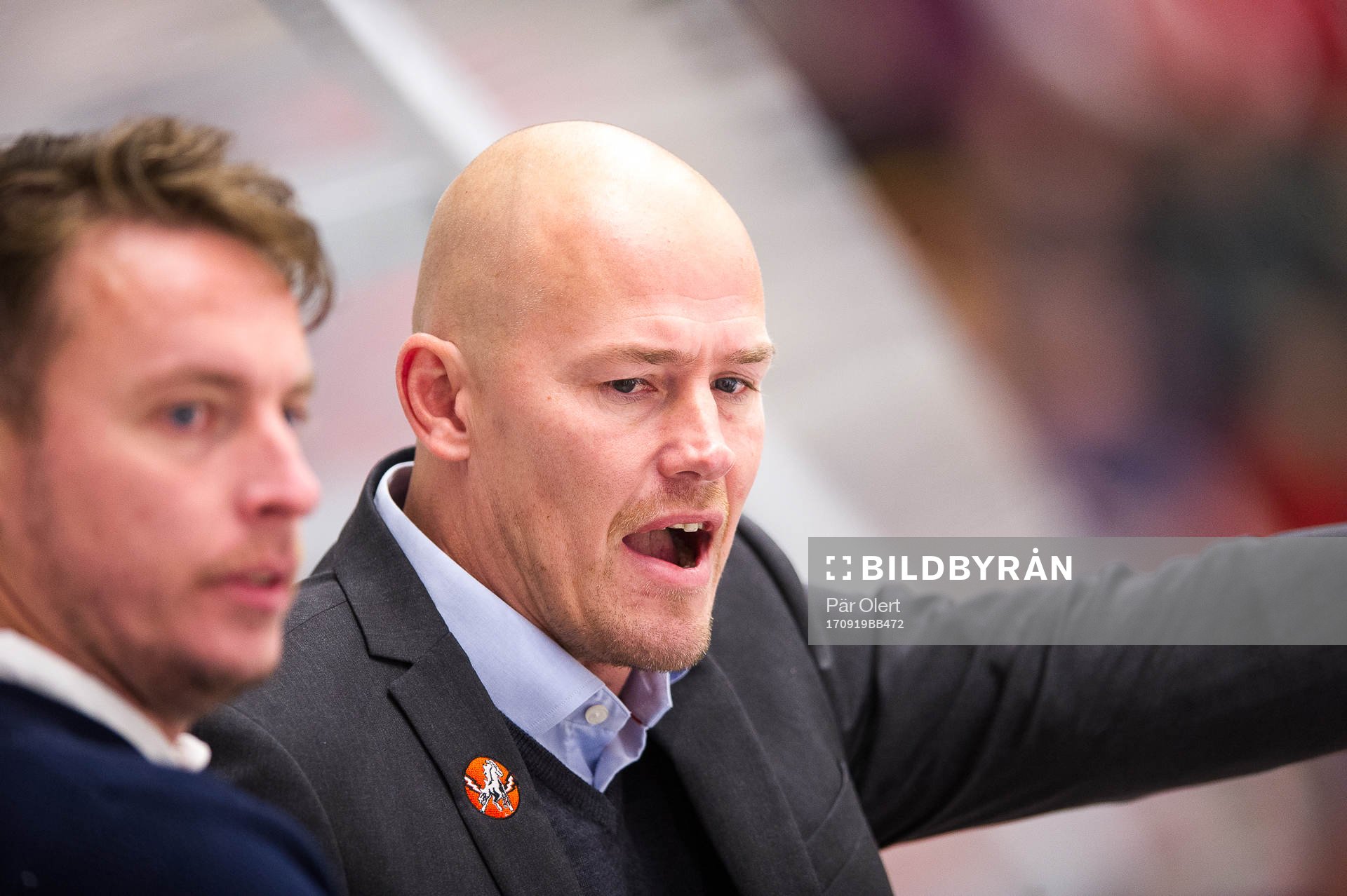 Vita Hästens tränare Jonas Johnson